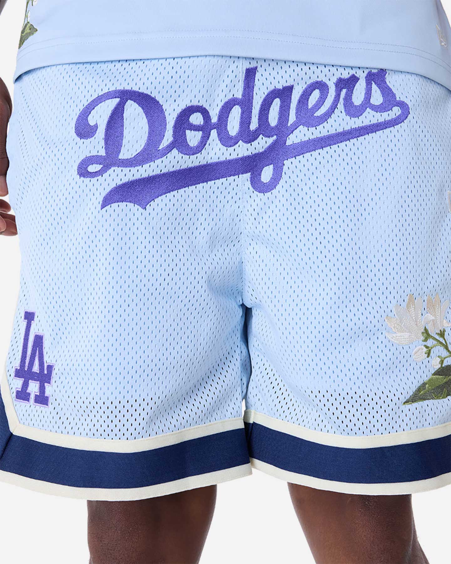 Pantaloncini NEW ERA MLB FLORAL LC OS LOS ANGELES DODGERS M - Bianco - 4 | Cisalfa Sport