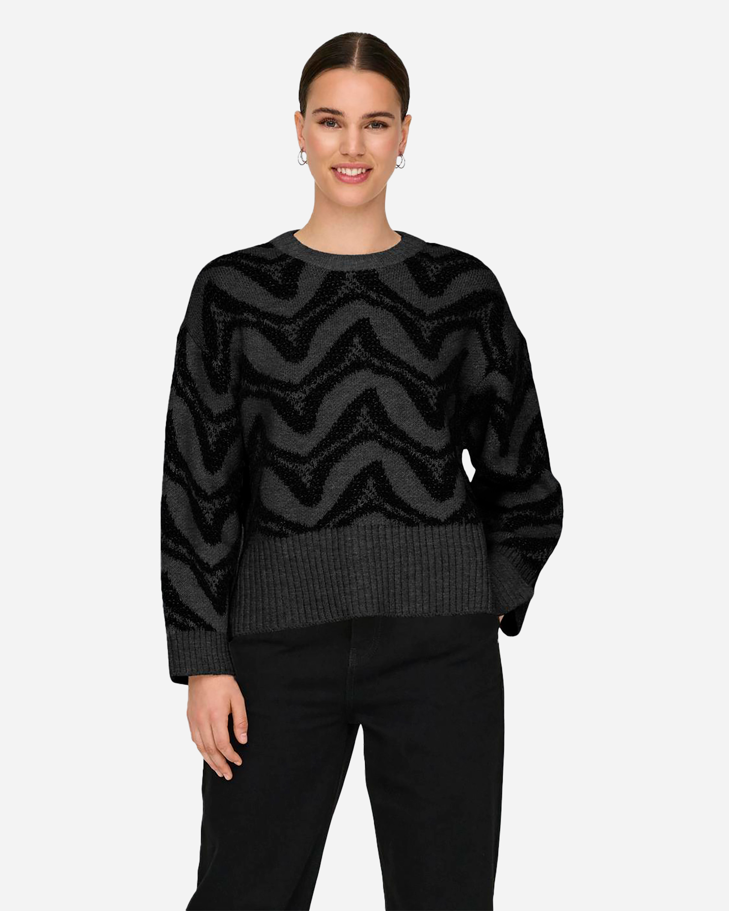 Maglione ONLY JANE FANT W - Grigio - 2 | Cisalfa Sport