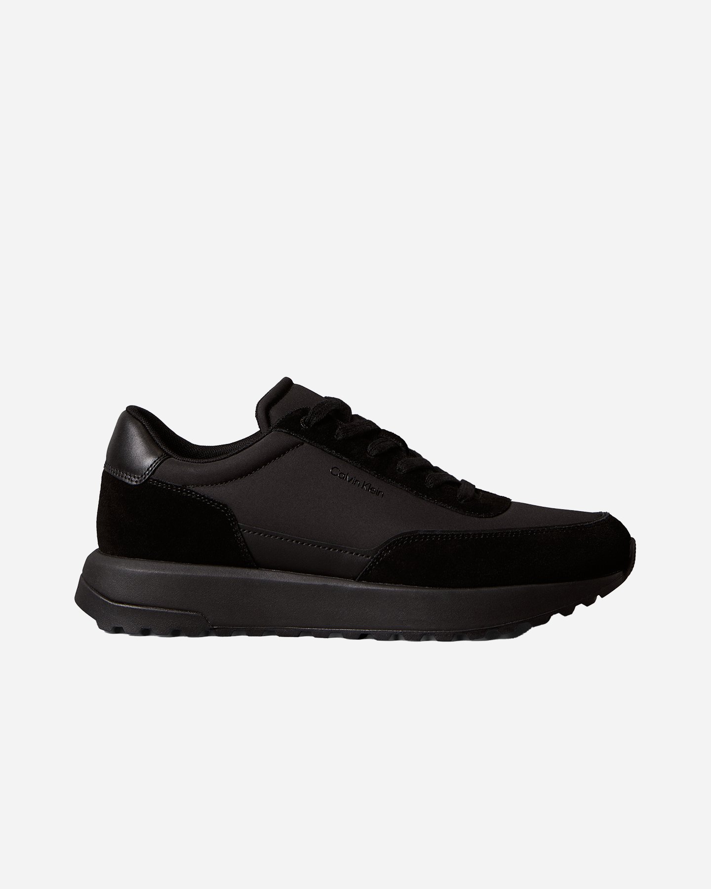 Scarpe sneakers CALVIN KLEIN JEANS LOW TOP LACE UP REPREVE MIX M - Nero - 0 | Cisalfa Sport