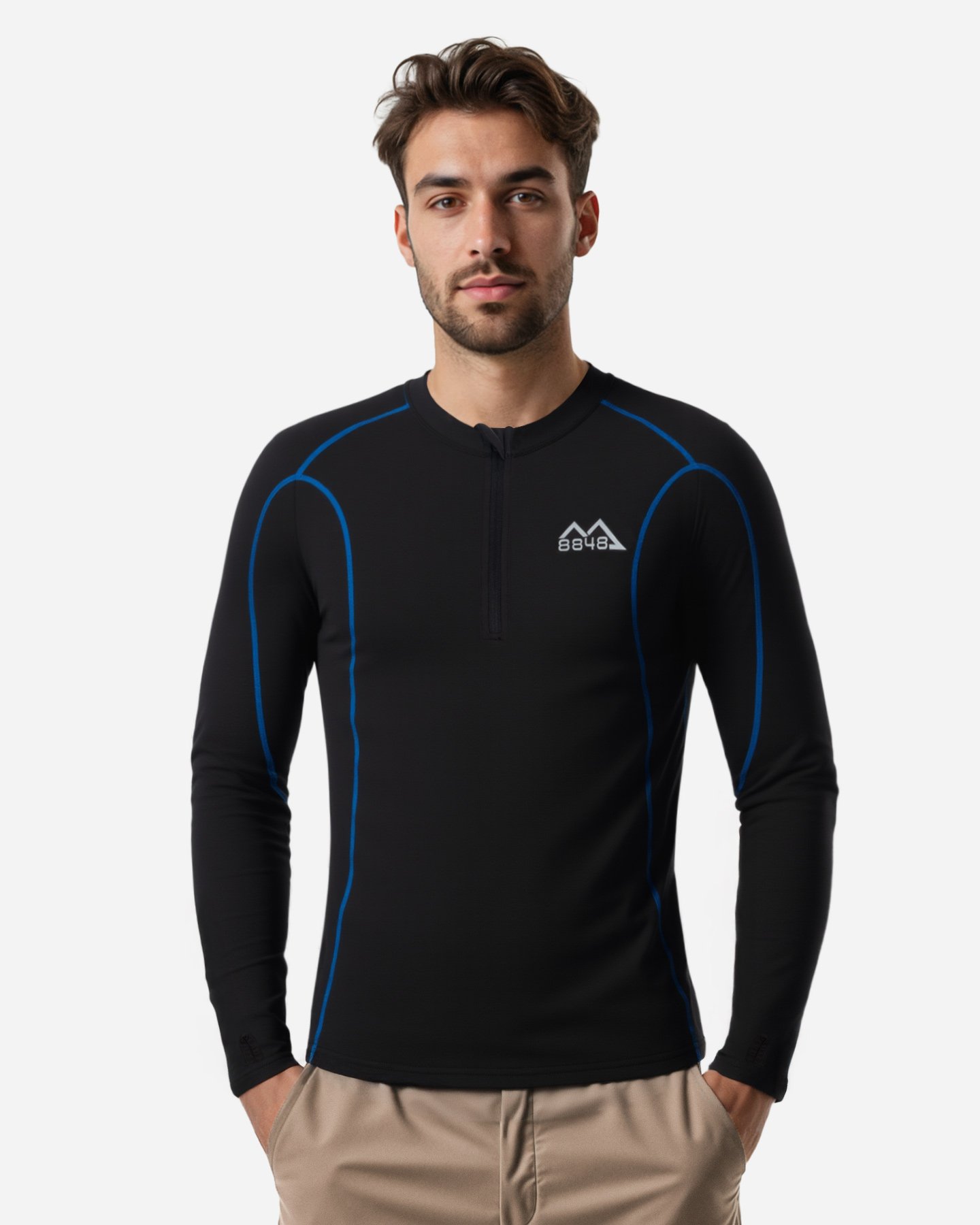 Maglia intimo tecnico 8848 MOUNTAIN ESSENTIAL M - Nero - 2 | Cisalfa Sport