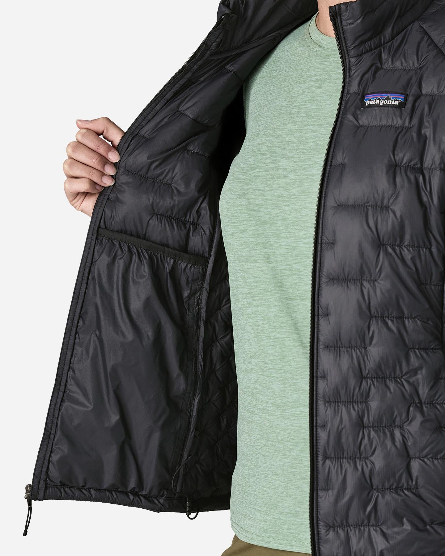 Giacca outdoor PATAGONIA MICRO PUFF W - Nero - 3 | Cisalfa Sport