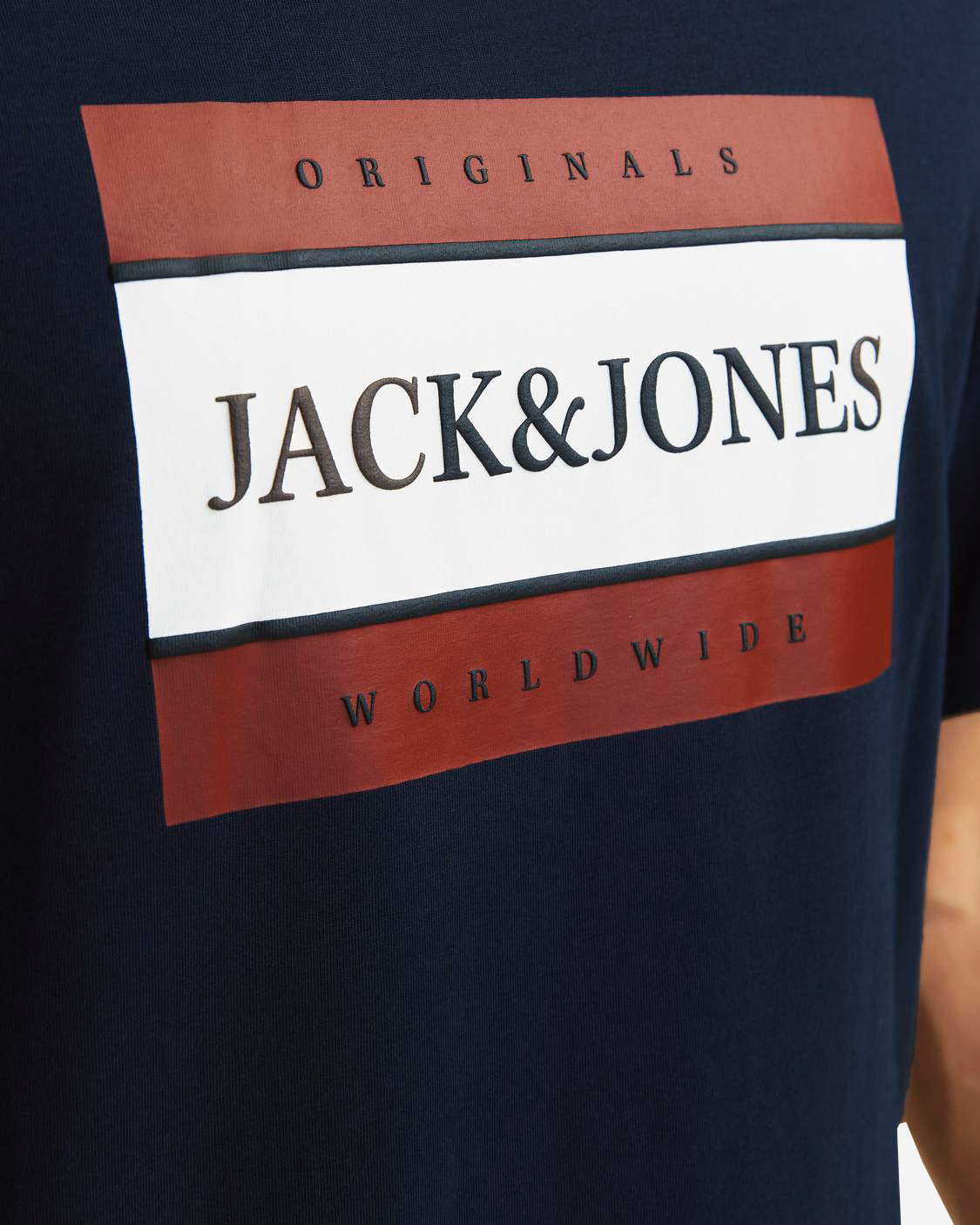 T-shirt JACK & JONES BOX M - Blu - 4 | Cisalfa Sport