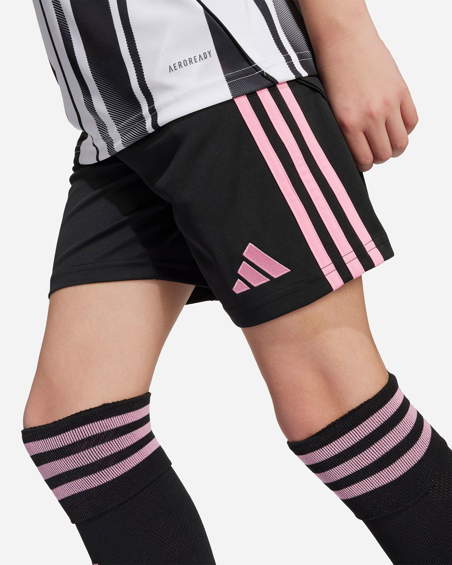 Pantaloncini calcio ufficiali ADIDAS JUVENTUS HOME 25-26 JR - Nero - 5 | Cisalfa Sport