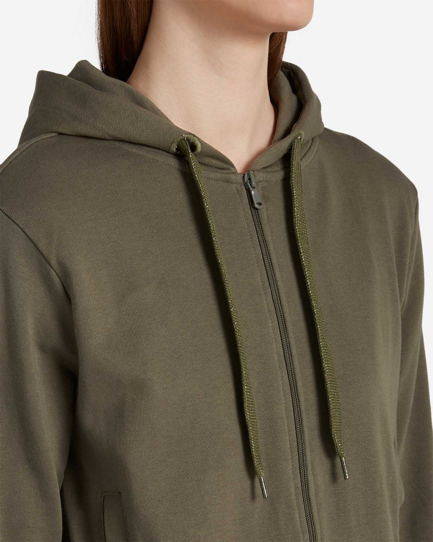 Felpa MISTRAL FULL ZIP W - Verde - 4 | Cisalfa Sport