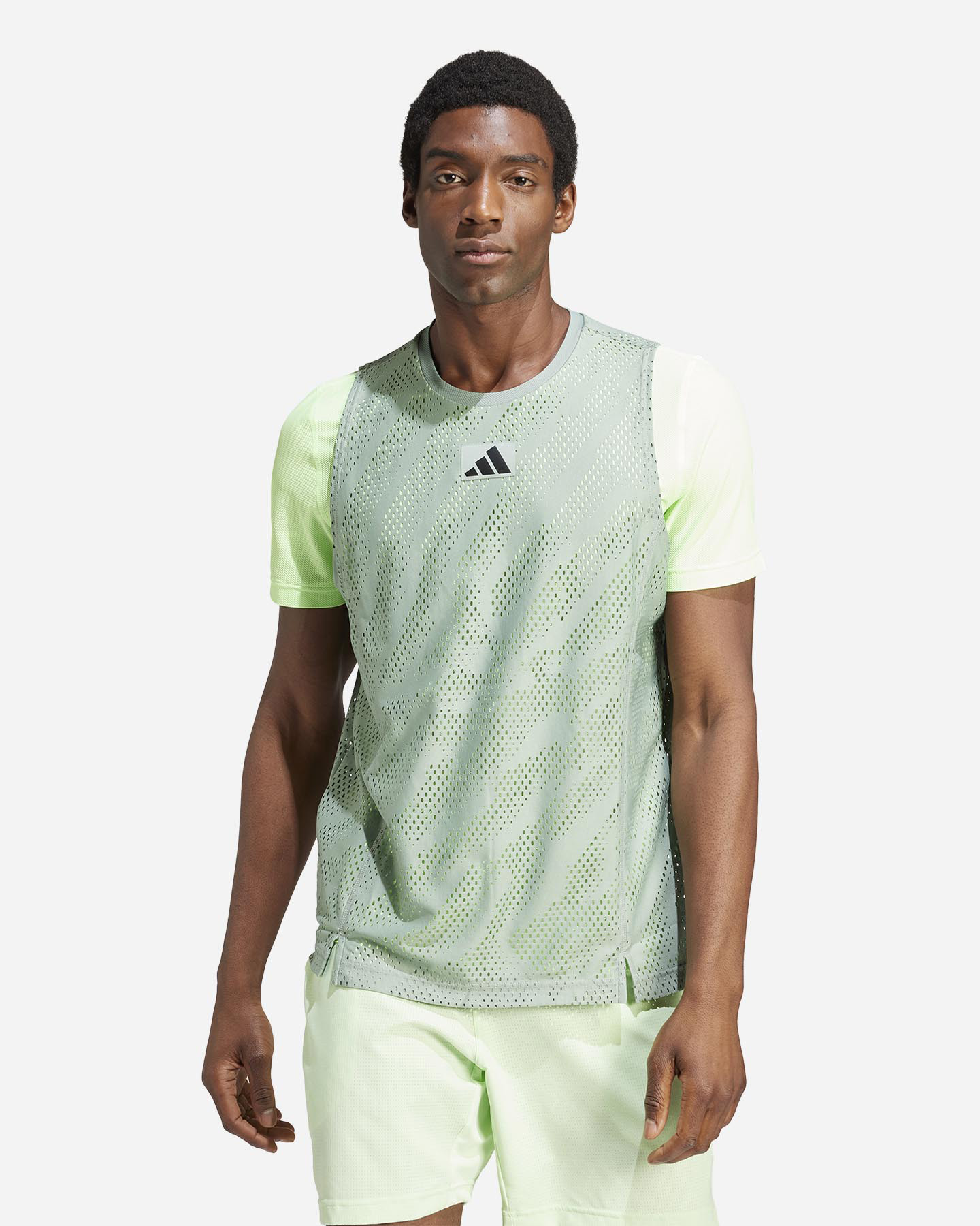 T-shirt tennis ADIDAS AO23 SASHA M - Verde - 1 | Cisalfa Sport