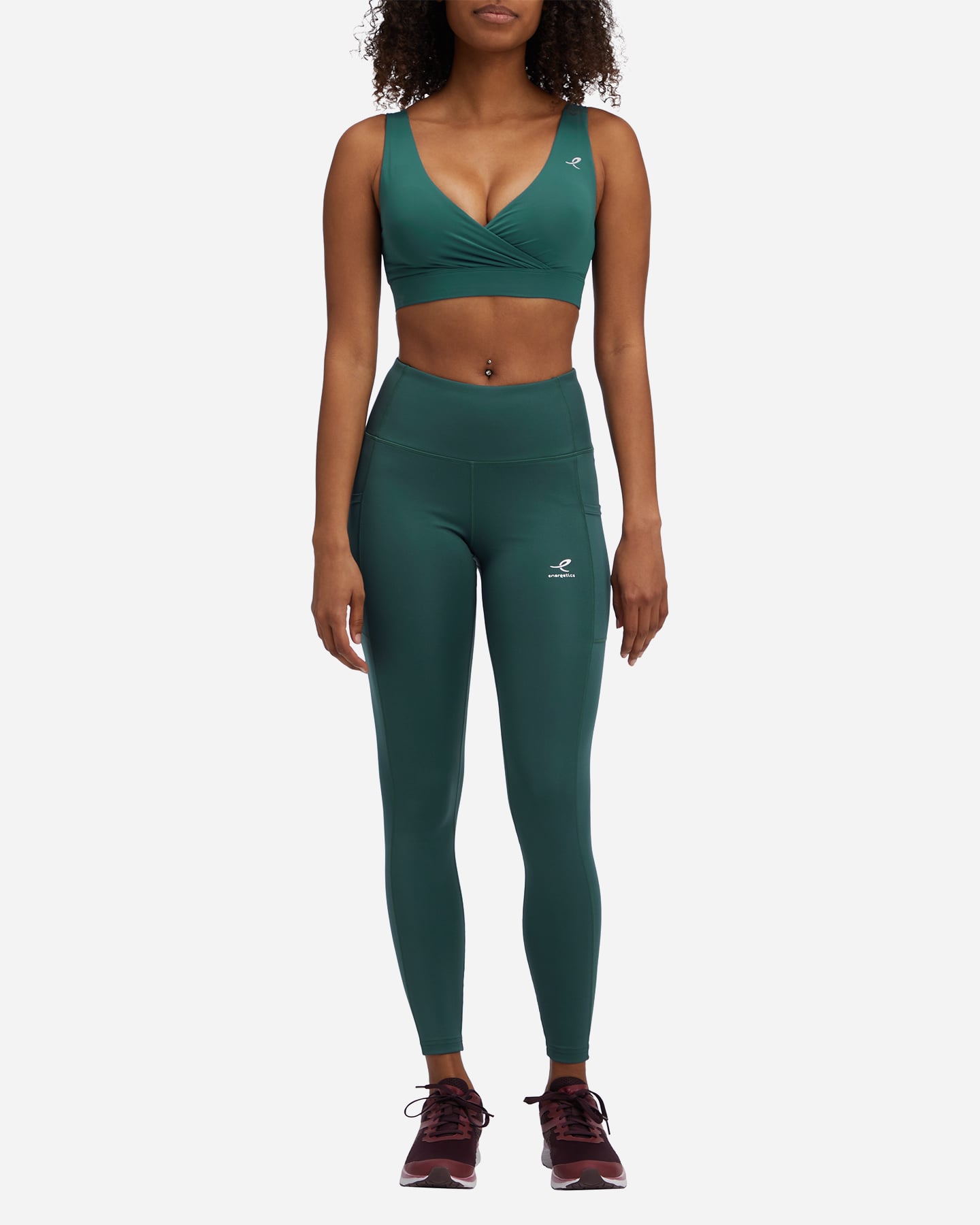Leggings ENERGETICS KAYLA 1/1 II W - Blu - 3 | Cisalfa Sport