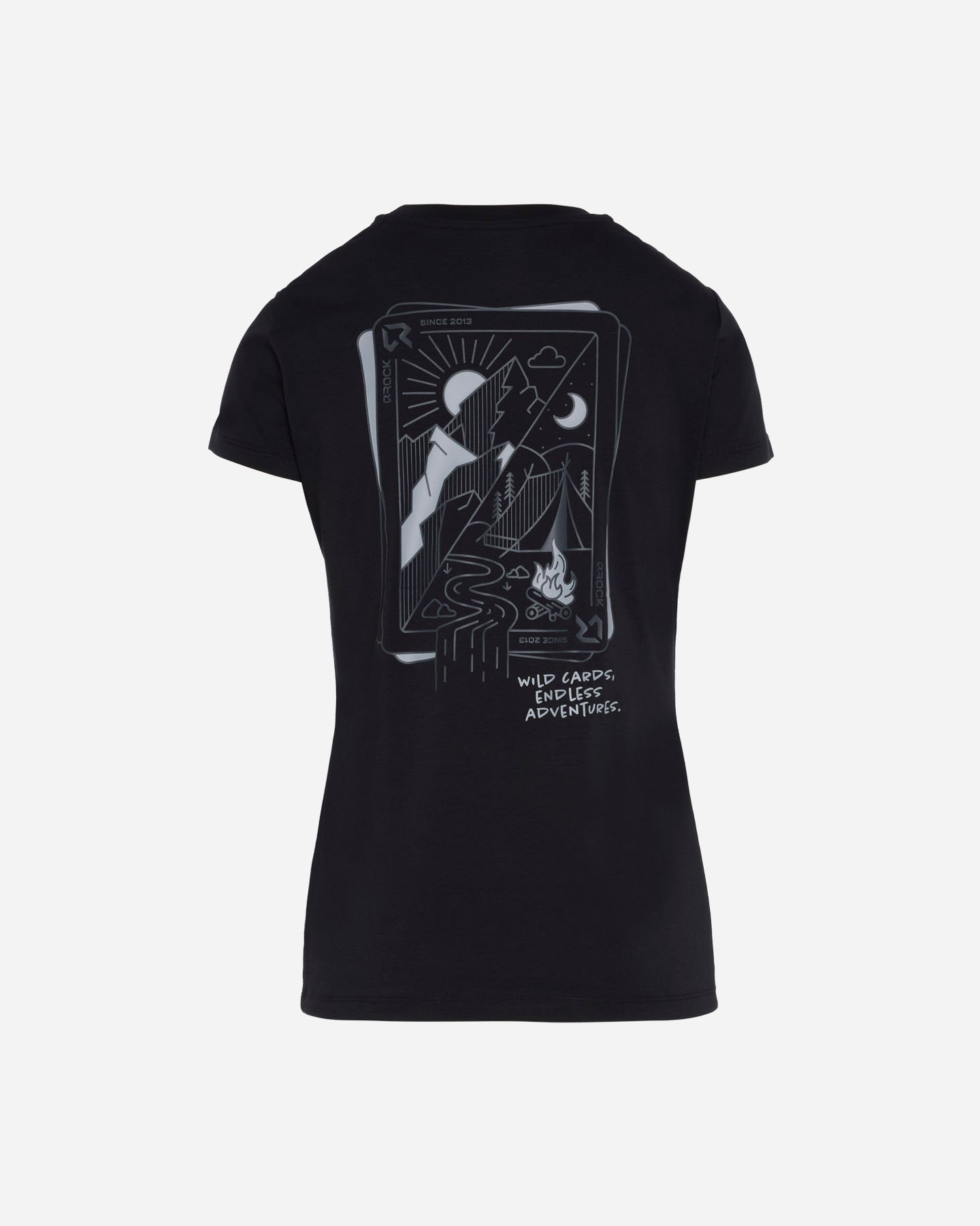 T-shirt ROCK EXPERIENCE MELAT W - Nero - 1 | Cisalfa Sport