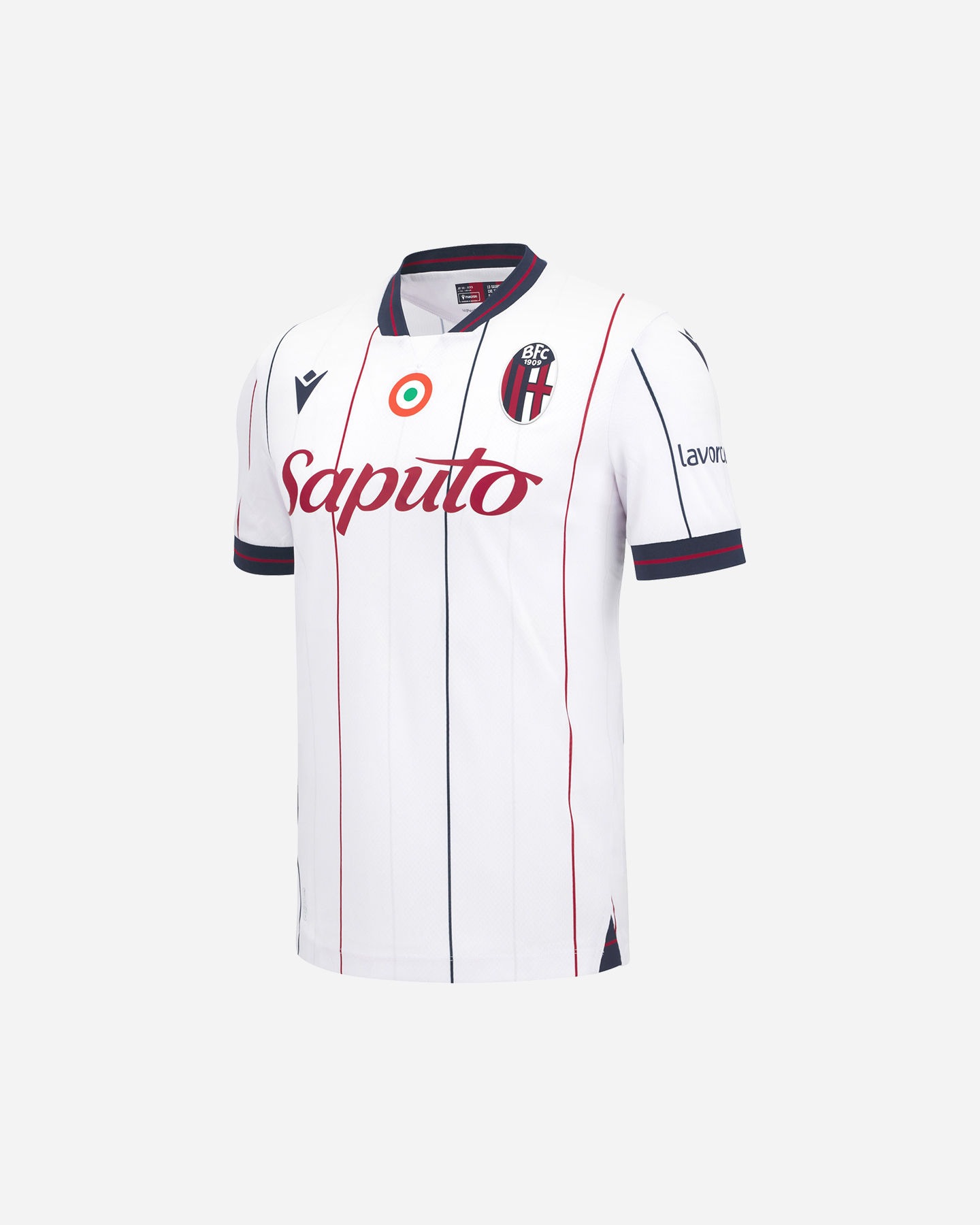Macron Bologna Away 25-26 Jr - Maglia Calcio Ufficiale - Color Mix