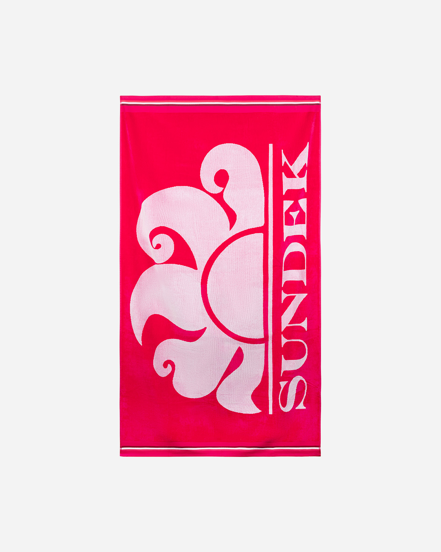 Telo mare SUNDEK SPONGE LOGO  - Fucsia - 0 | Cisalfa Sport