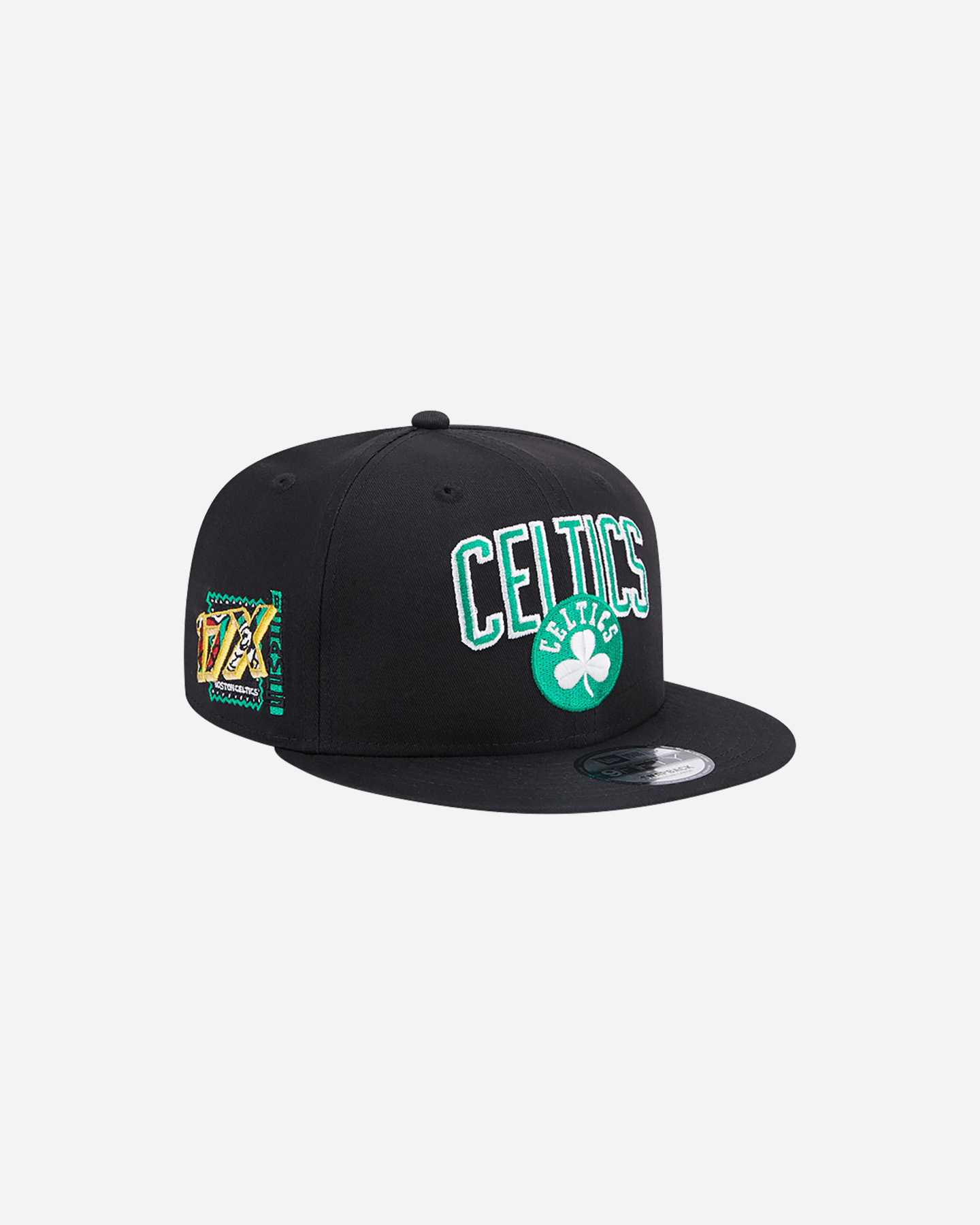 Cappellino NEW ERA 9FIFTY PATCH BOSTON CELTICS  - Nero - 2 | Cisalfa Sport