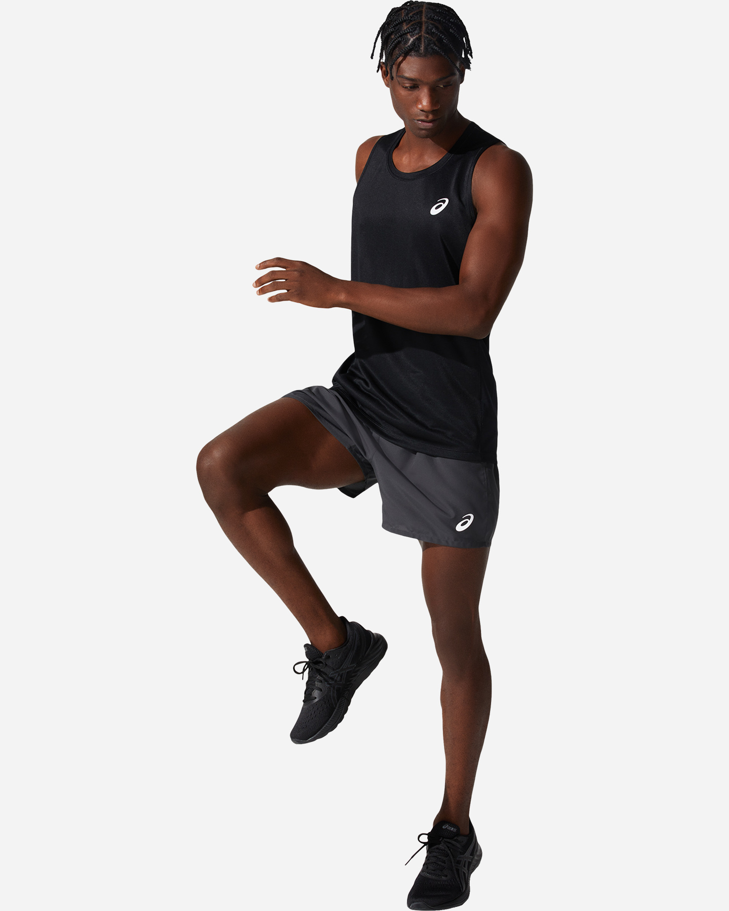 Canotta running ASICS CORE M - Nero - 1 | Cisalfa Sport