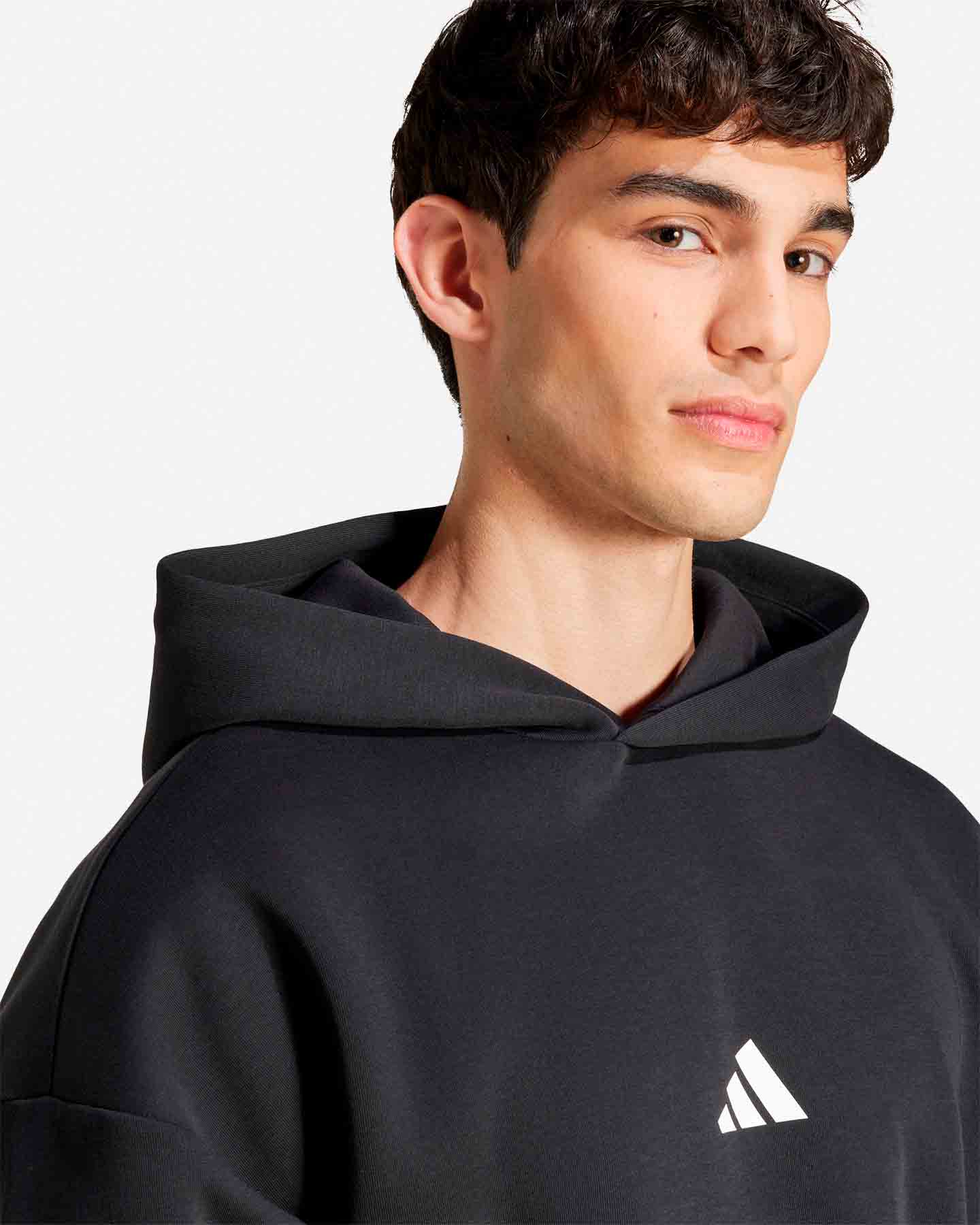 Felpa ADIDAS FUTURE ICONS 3STRIPES M - Nero - 4 | Cisalfa Sport