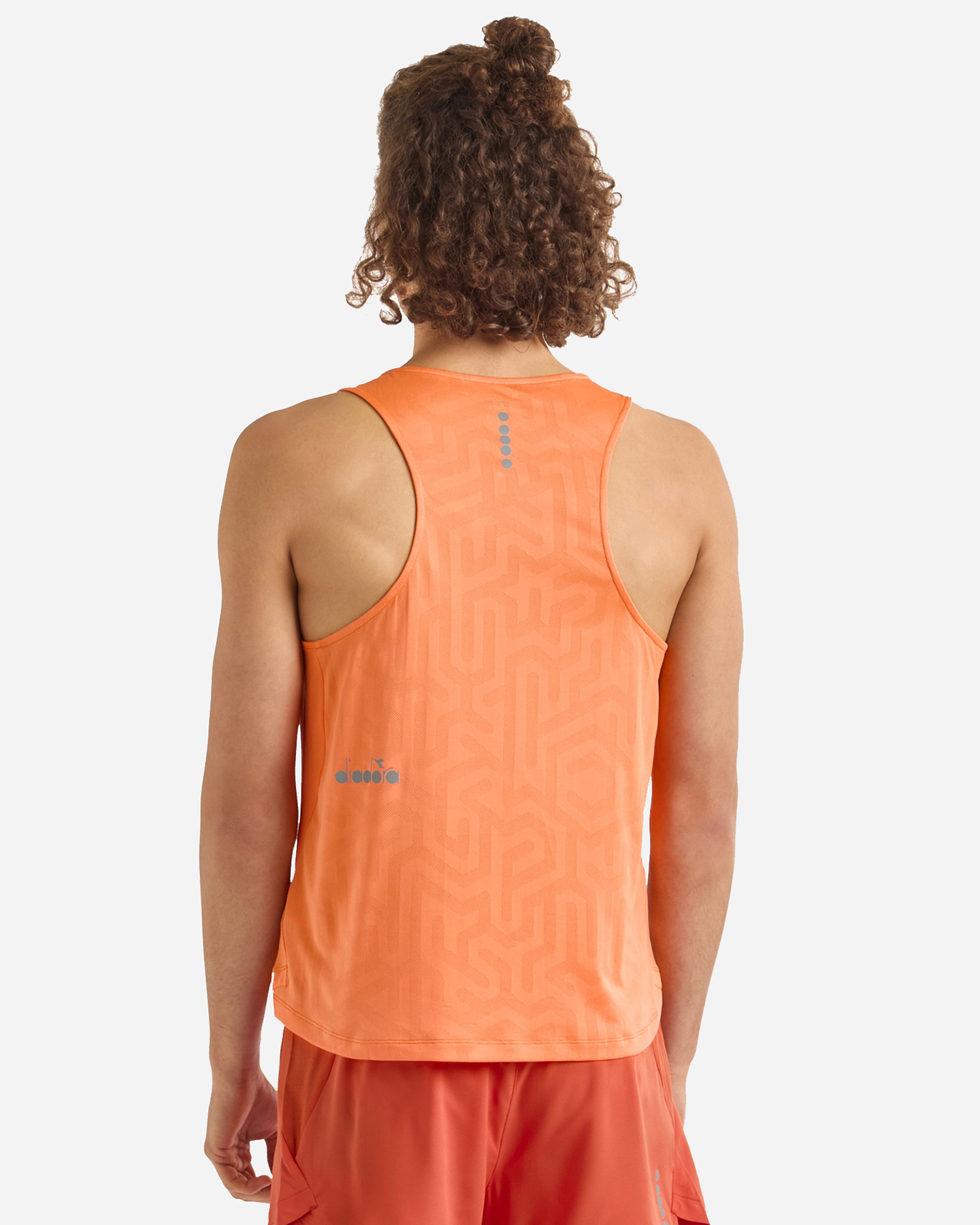 Canotta running DIADORA SUPERLIGHT M - Arancione - 2 | Cisalfa Sport