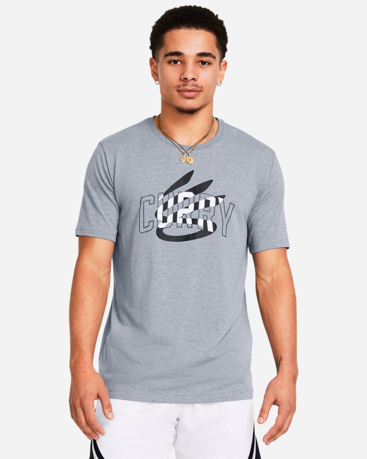 Maglia basket UNDER ARMOUR CHAMP MINDSET M - Grigio - 2 | Cisalfa Sport