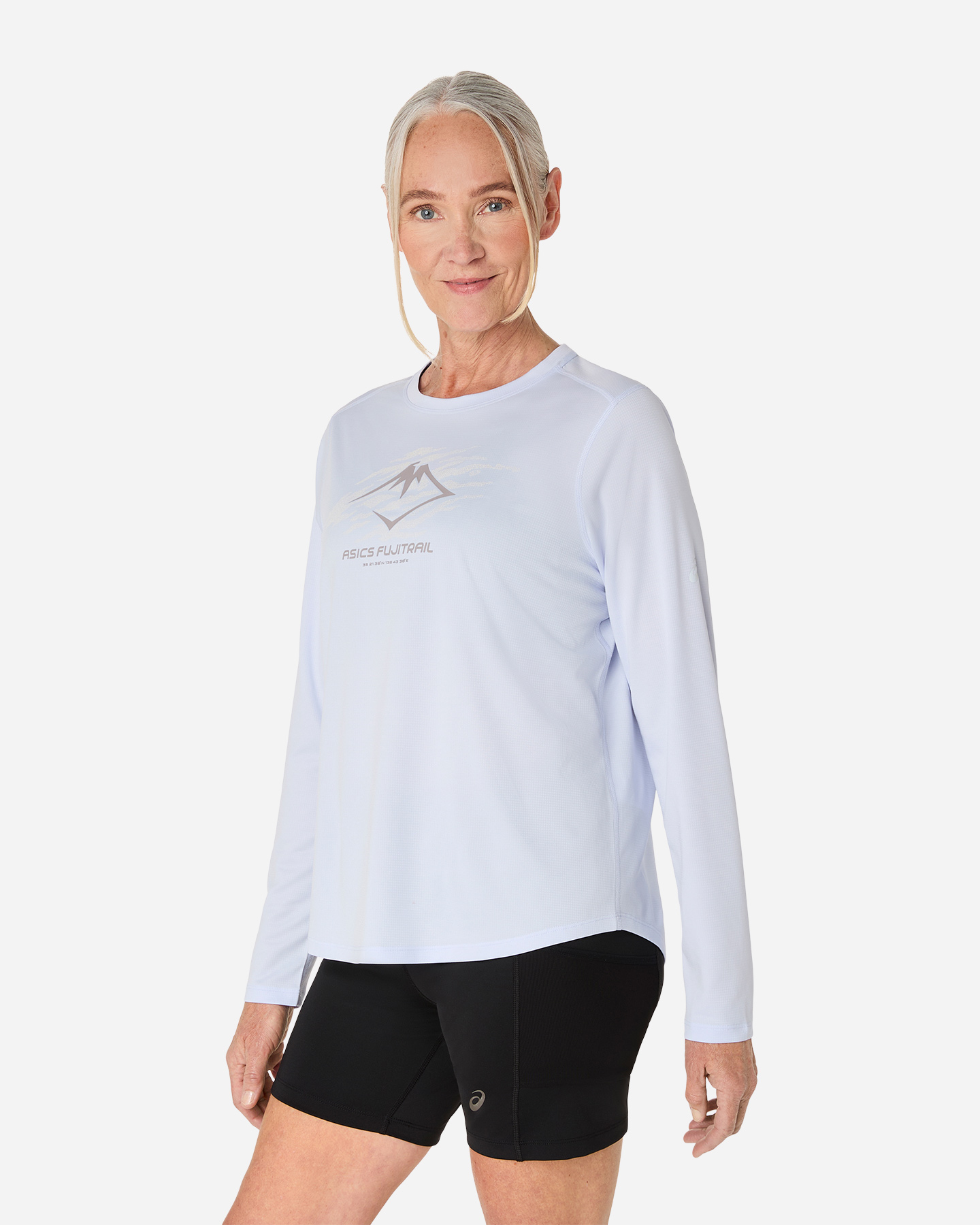 Maglia running ASICS FUJITRAIL LOGO W - Bianco - 1 | Cisalfa Sport