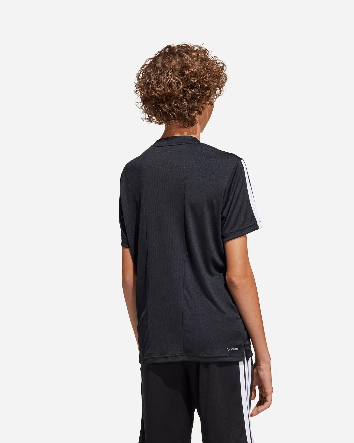 T-shirt ADIDAS TRAIN ESSENTIALS 3STRIPES JR - Nero - 2 | Cisalfa Sport