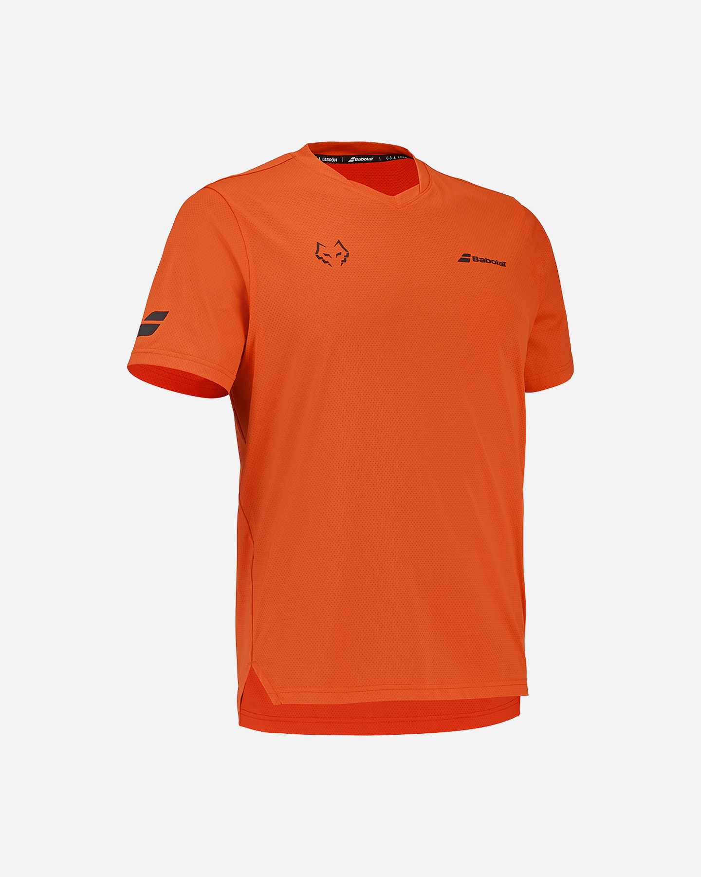 T-shirt tennis BABOLAT JUAN LEBRON M - Arancione - 1 | Cisalfa Sport