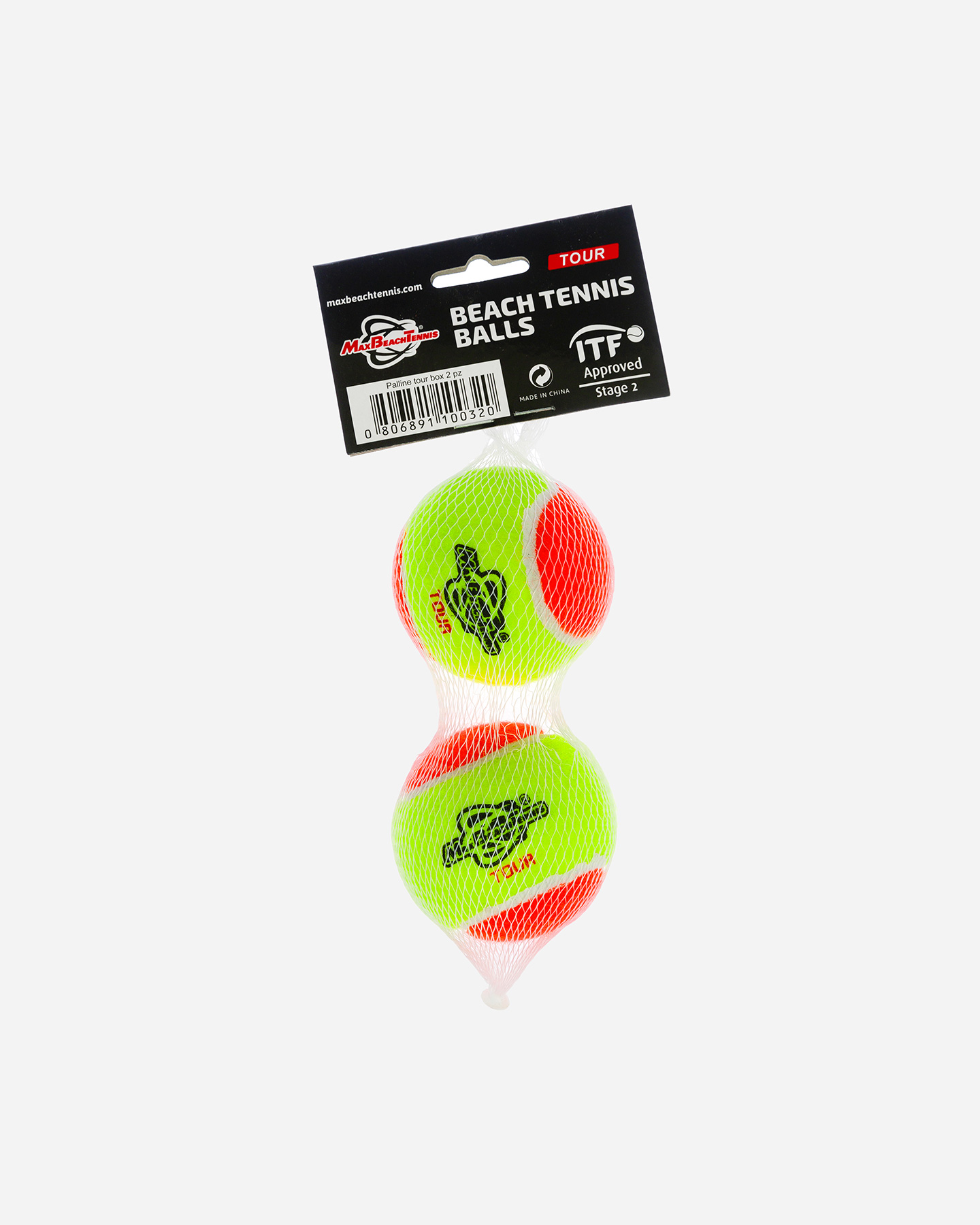 Palle tennis MBT TOUR BEACH 2PZ - Color mix - 1 | Cisalfa Sport