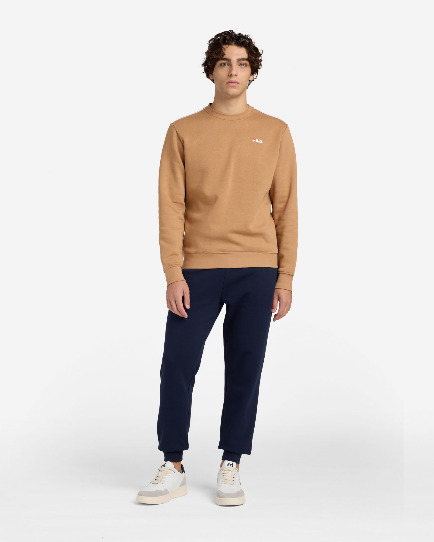 Felpa FILA CLASSIC DYNAMISM M - Beige - 4 | Cisalfa Sport