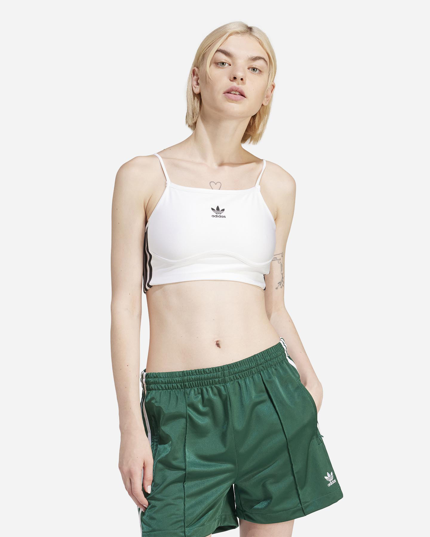 Canotta ADIDAS ORIGINAL 3STRIPES W - Bianco - 1 | Cisalfa Sport
