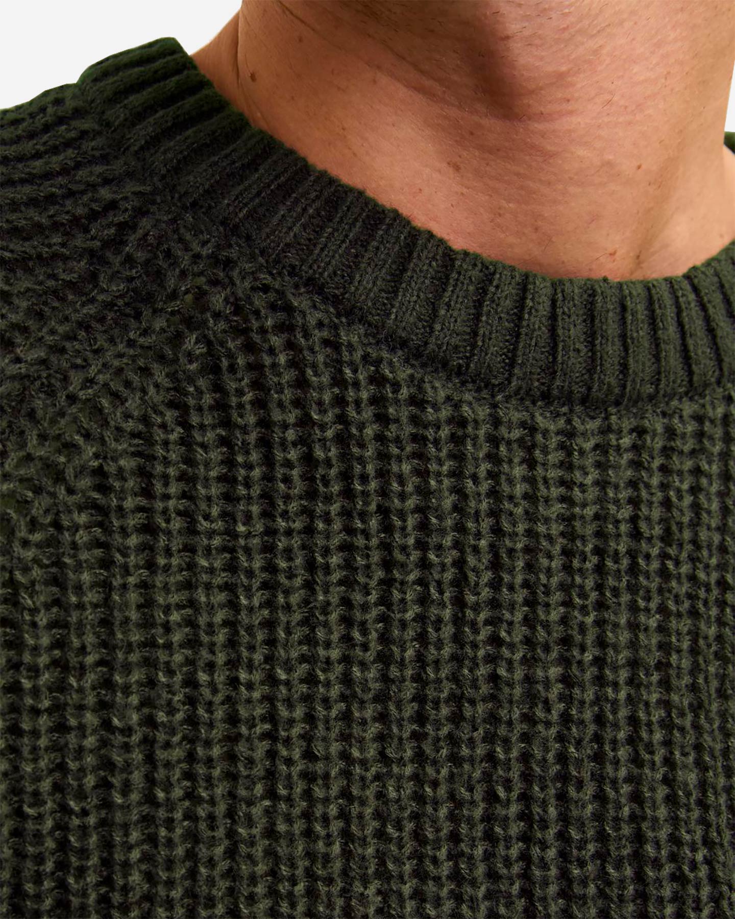 Maglione JACK & JONES SPALLA RAGLAN M - Verde - 4 | Cisalfa Sport