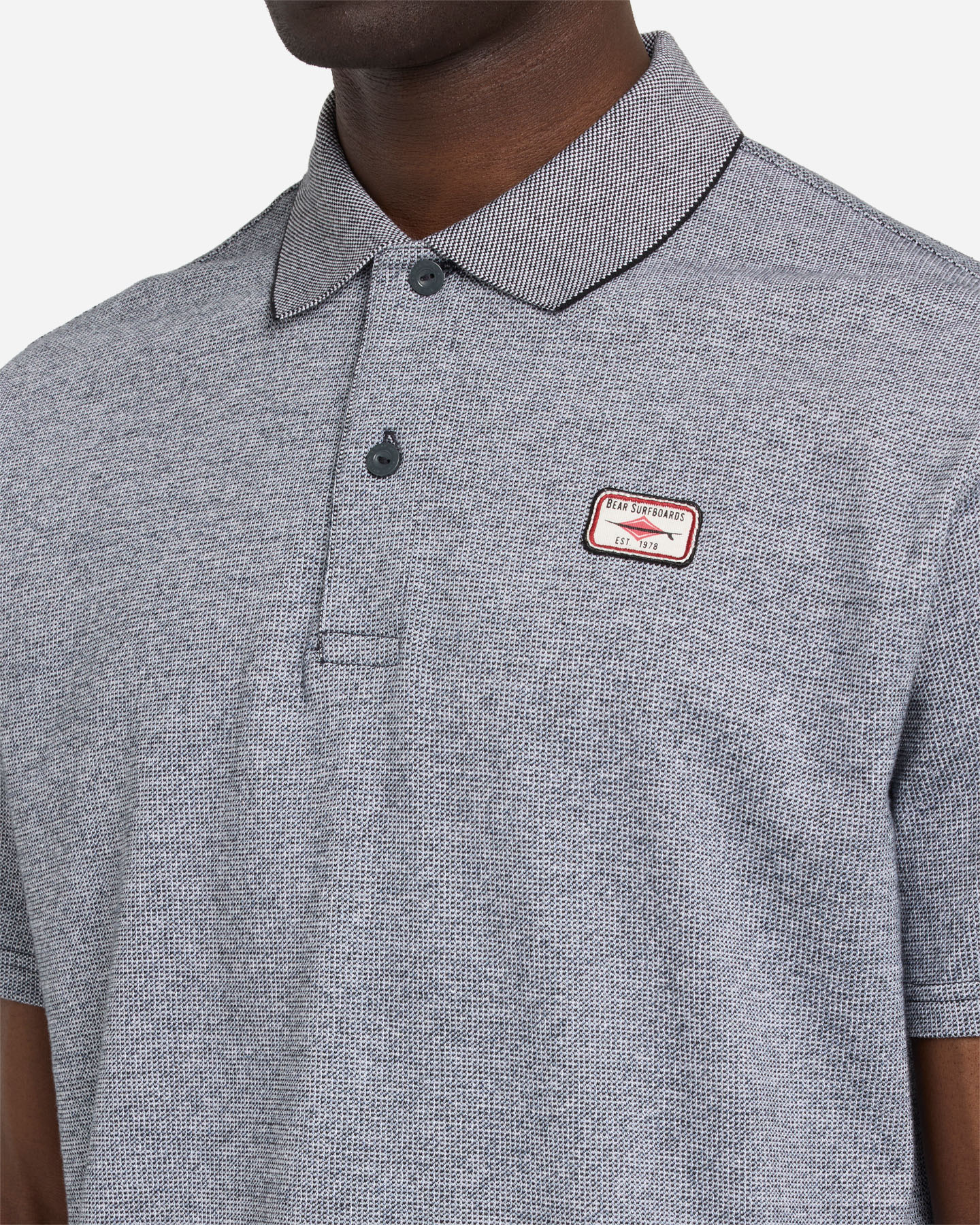 Polo BEAR WAVES AFTER WAVES M - Grigio - 5 | Cisalfa Sport