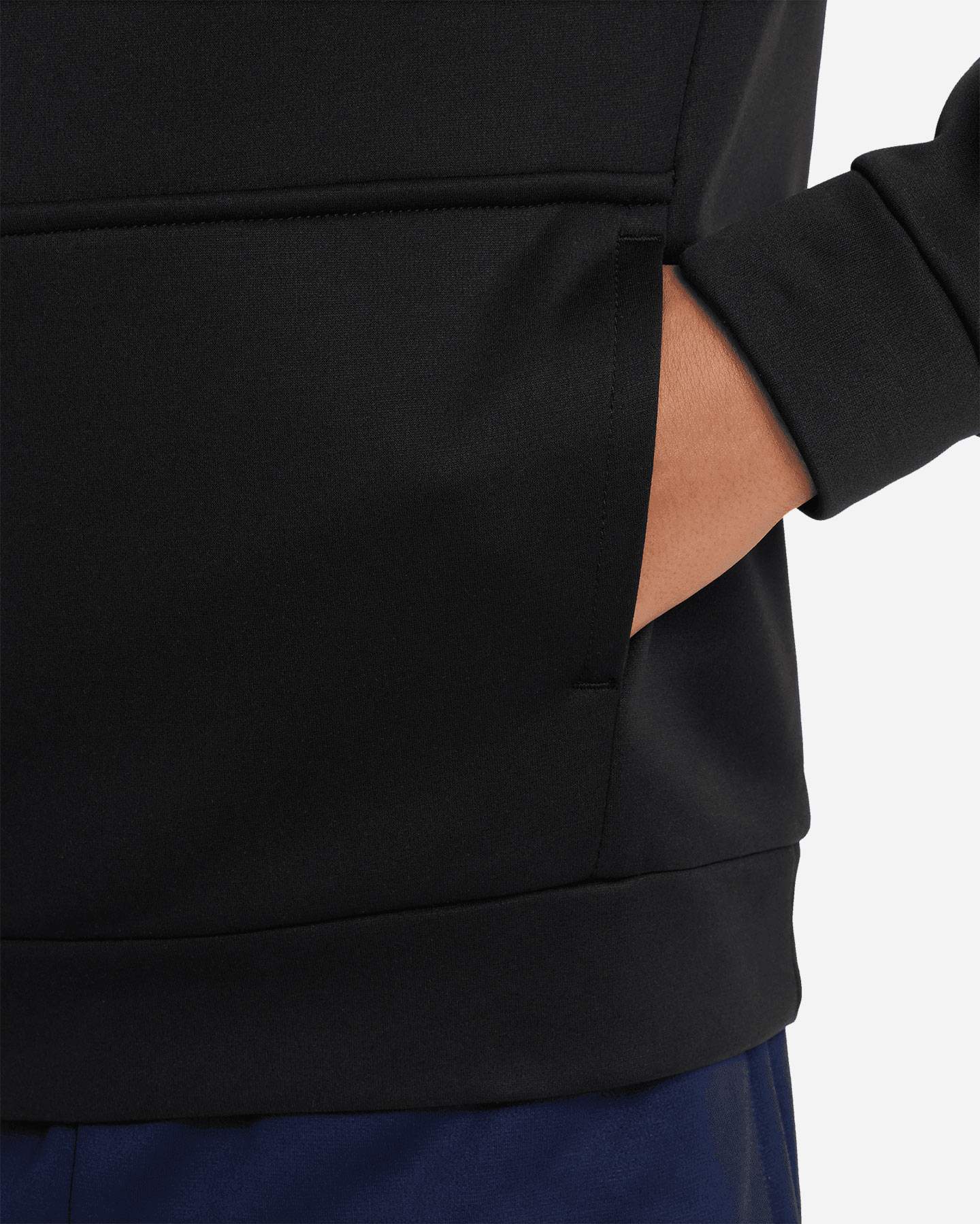 Felpa NIKE THERMA SMOKE JR - Nero - 2 | Cisalfa Sport
