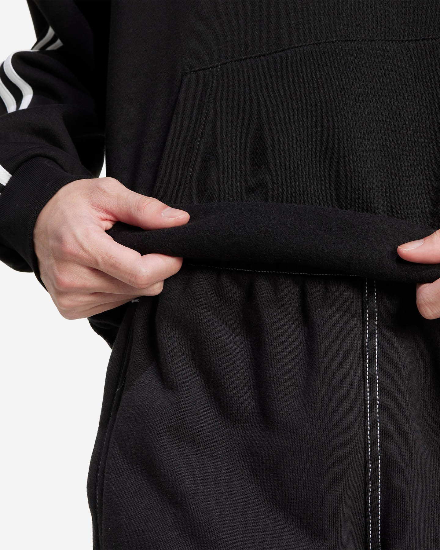 Felpa ADIDAS ORIGINALS BAGGY M - Nero - 4 | Cisalfa Sport