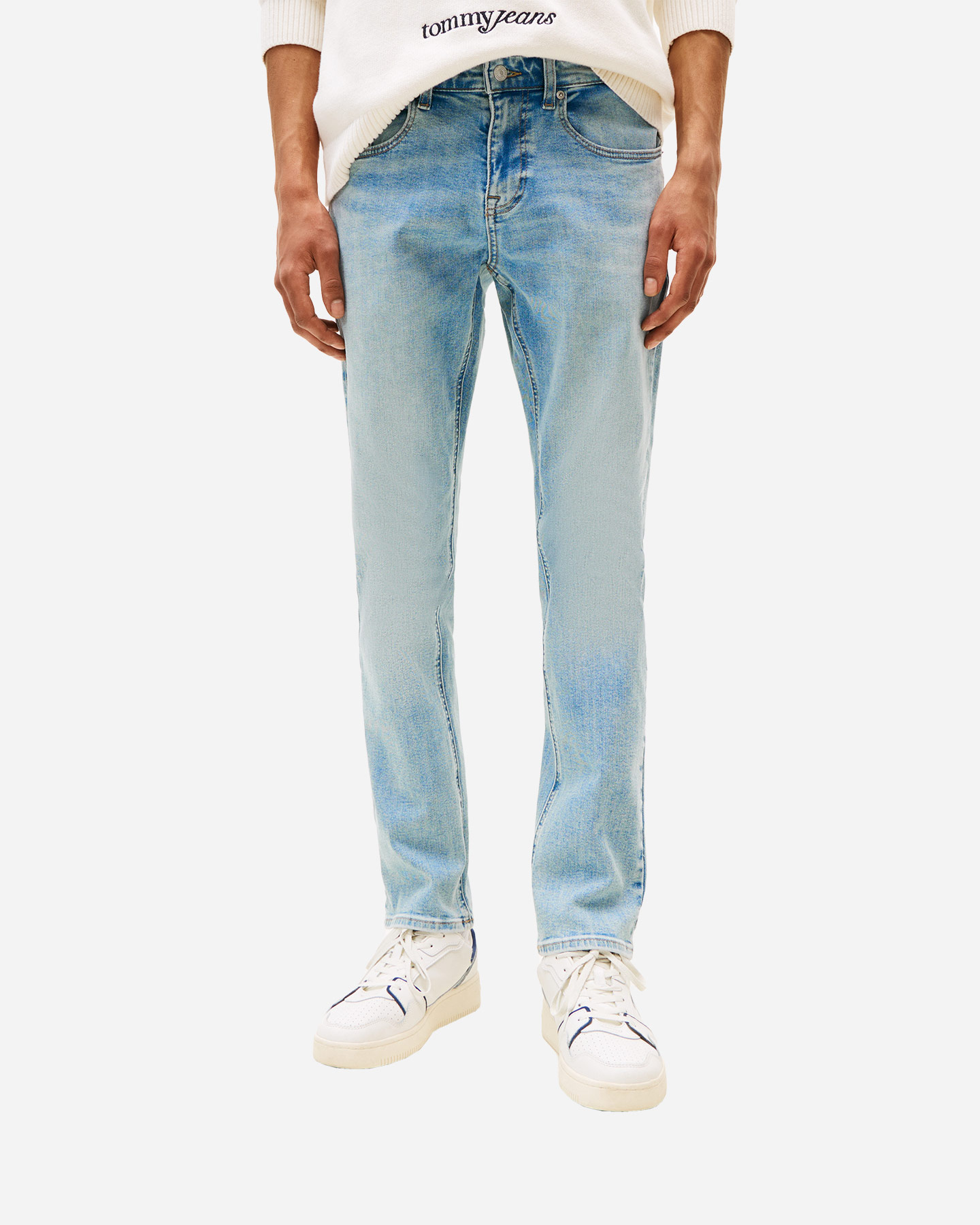 Jeans TOMMY HILFIGER SCANTON SLIM DENIM M - Denim - 1 | Cisalfa Sport