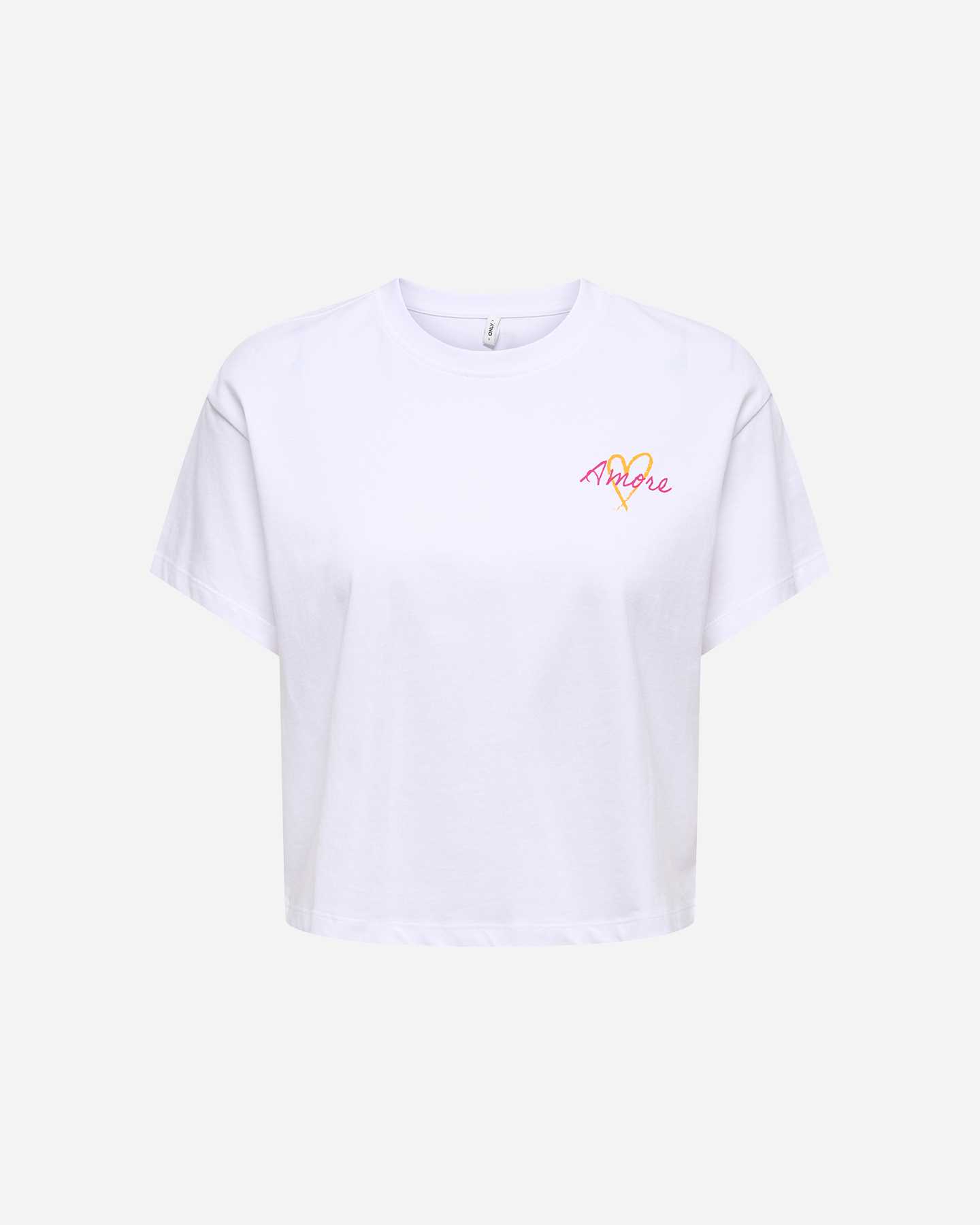 T-shirt ONLY ANNBEL BOXY CROP W - Bianco - 0 | Cisalfa Sport