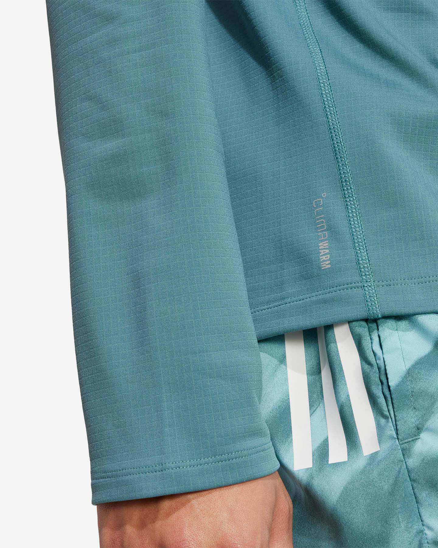 Maglia running ADIDAS OTR B WIN M - Verde - 5 | Cisalfa Sport