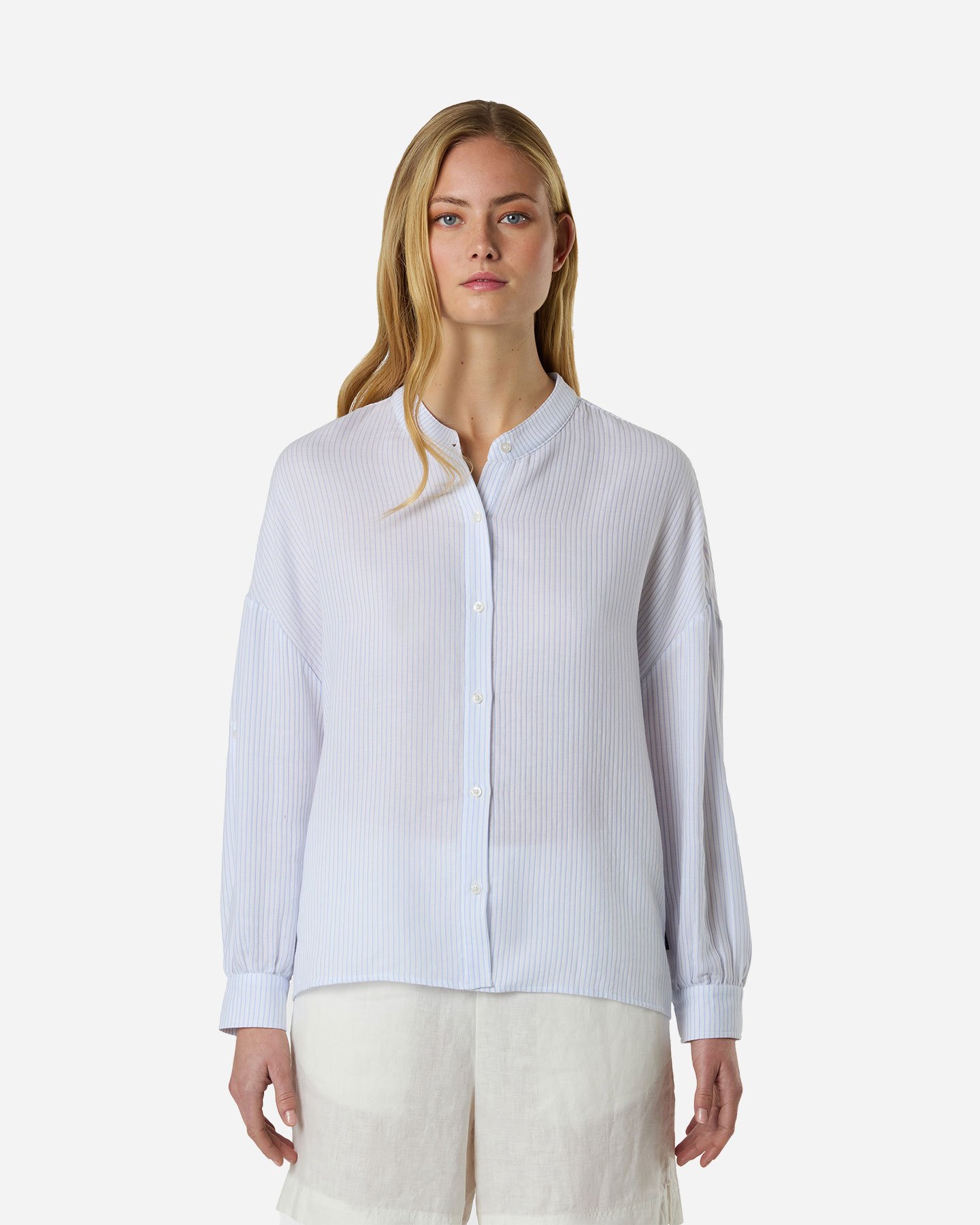 Camicia NORTH SAILS STRIPE W - Bianco - 1 | Cisalfa Sport