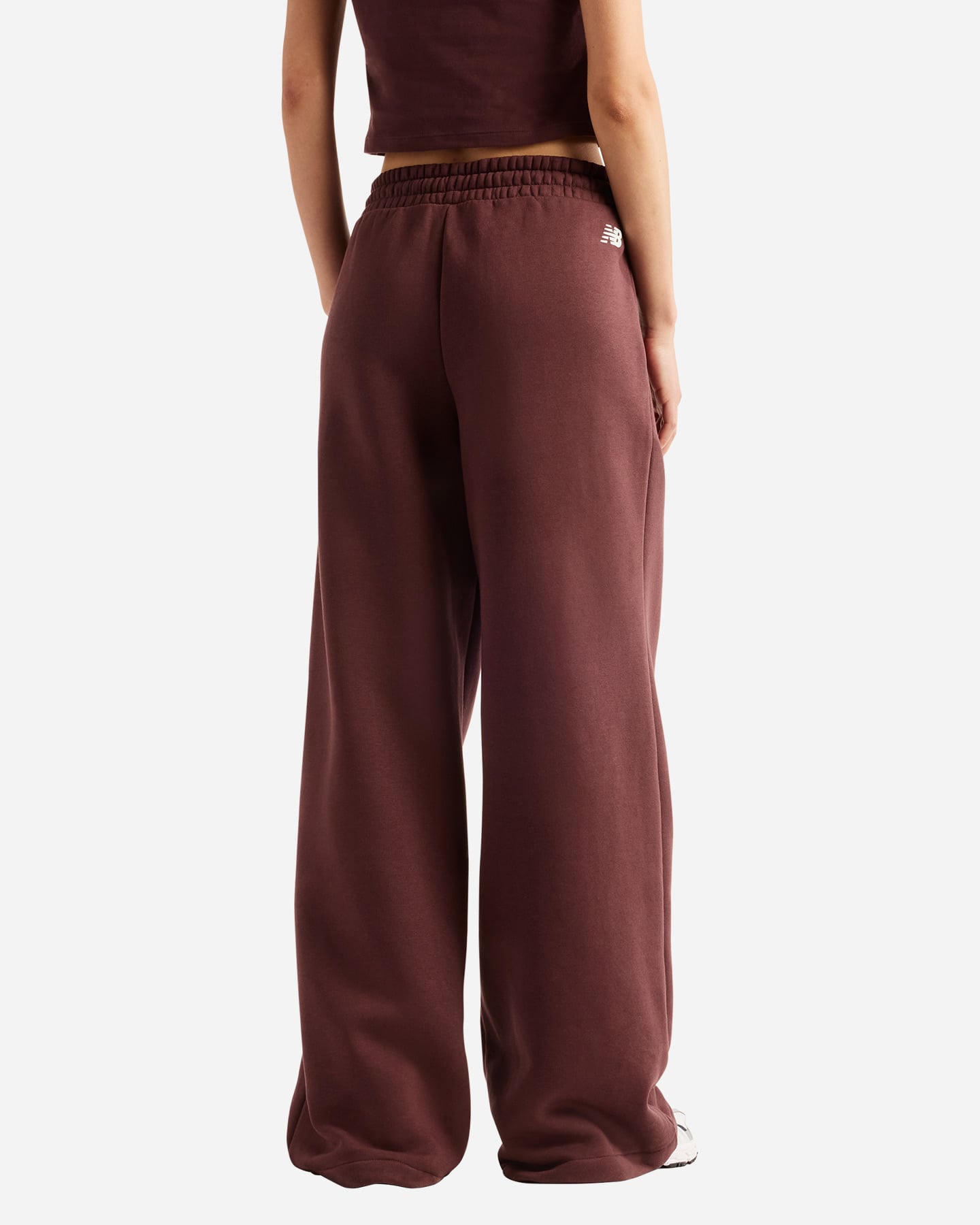 Pantalone training NEW BALANCE WIDE LEG TRACKSIDE W - Rosso - 1 | Cisalfa Sport