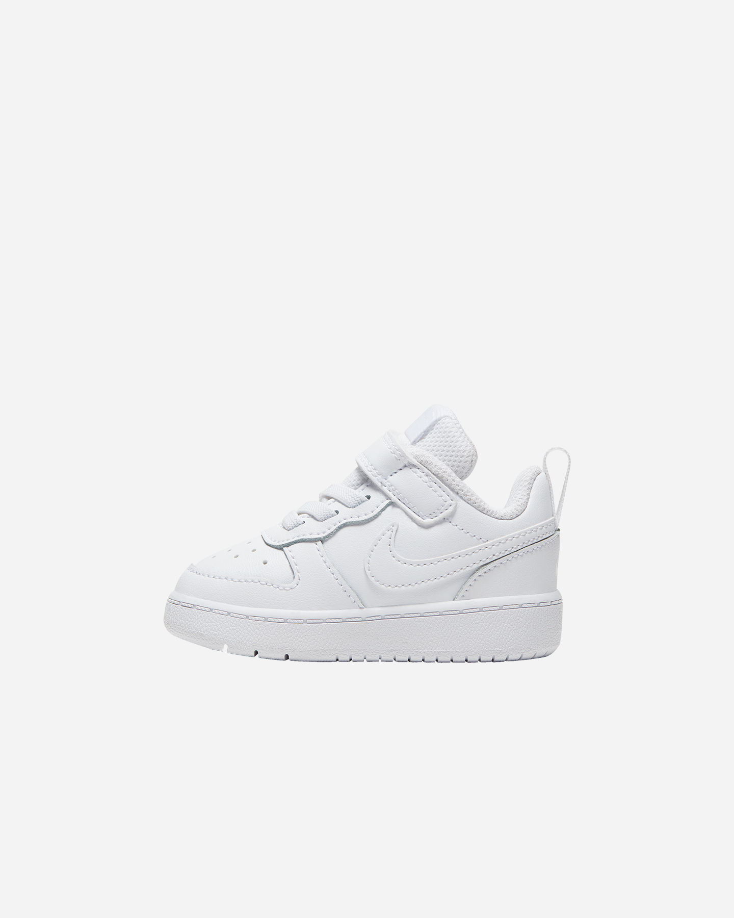 Scarpe sneakers NIKE COURT BOROUGH LOW 2 TDV JR INF - Bianco - 3 | Cisalfa Sport