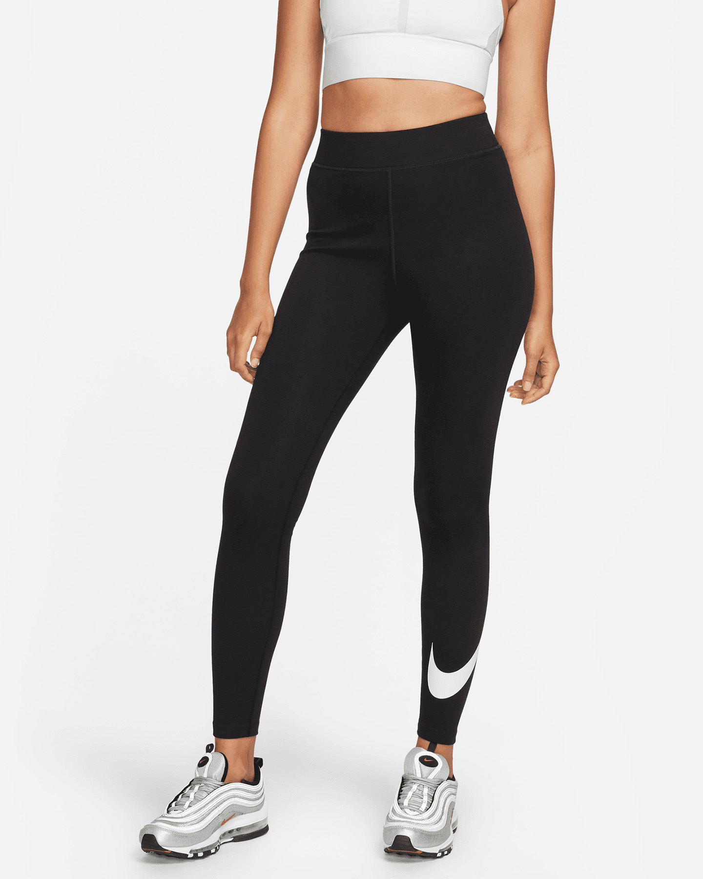 Leggings NIKE NEW SWOOSH W - Nero - 0 | Cisalfa Sport