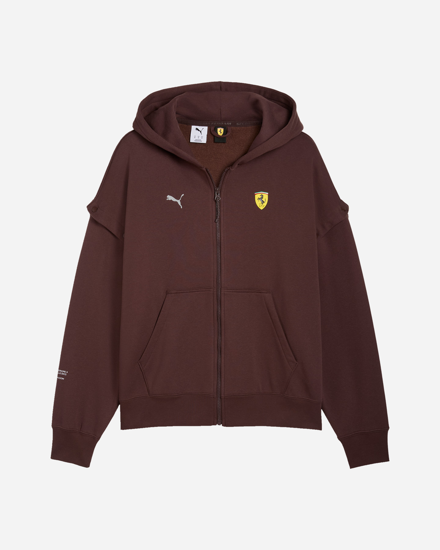 Felpa PUMA SCUDERIA FERRARI M - Marrone - 0 | Cisalfa Sport