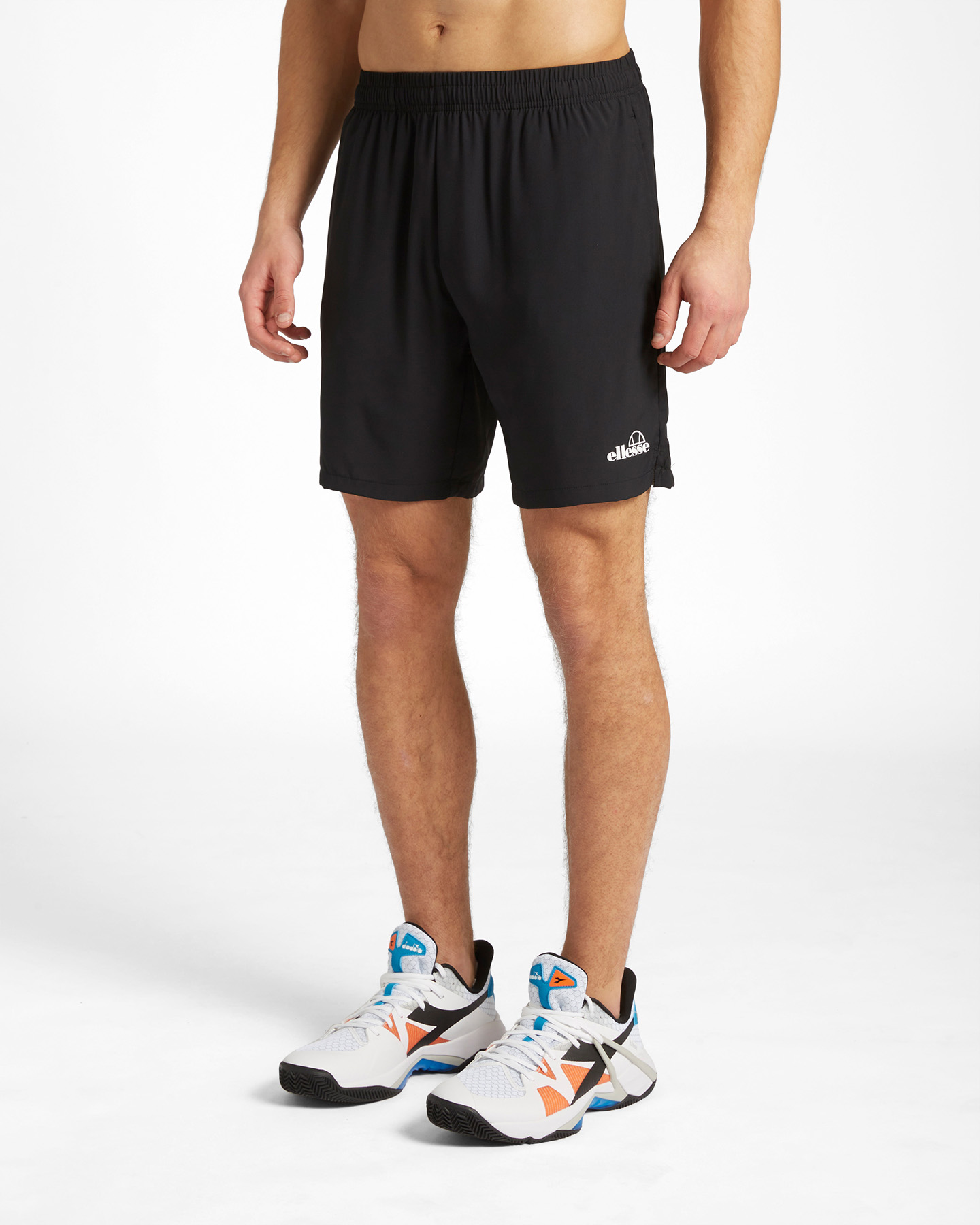 Pantaloncini tennis ELLESSE ESSENTIAL M - Nero - 2 | Cisalfa Sport