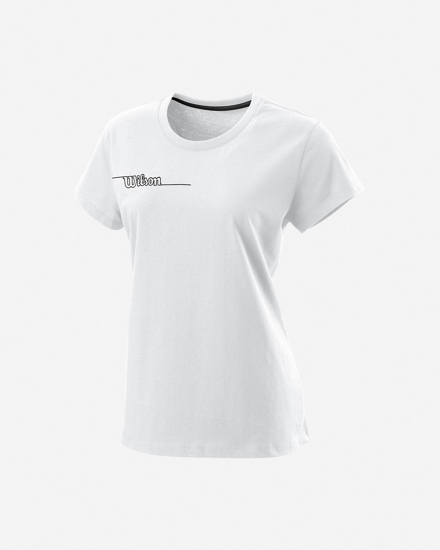T-shirt tennis WILSON TEAM II TECH W - Bianco - 0 | Cisalfa Sport