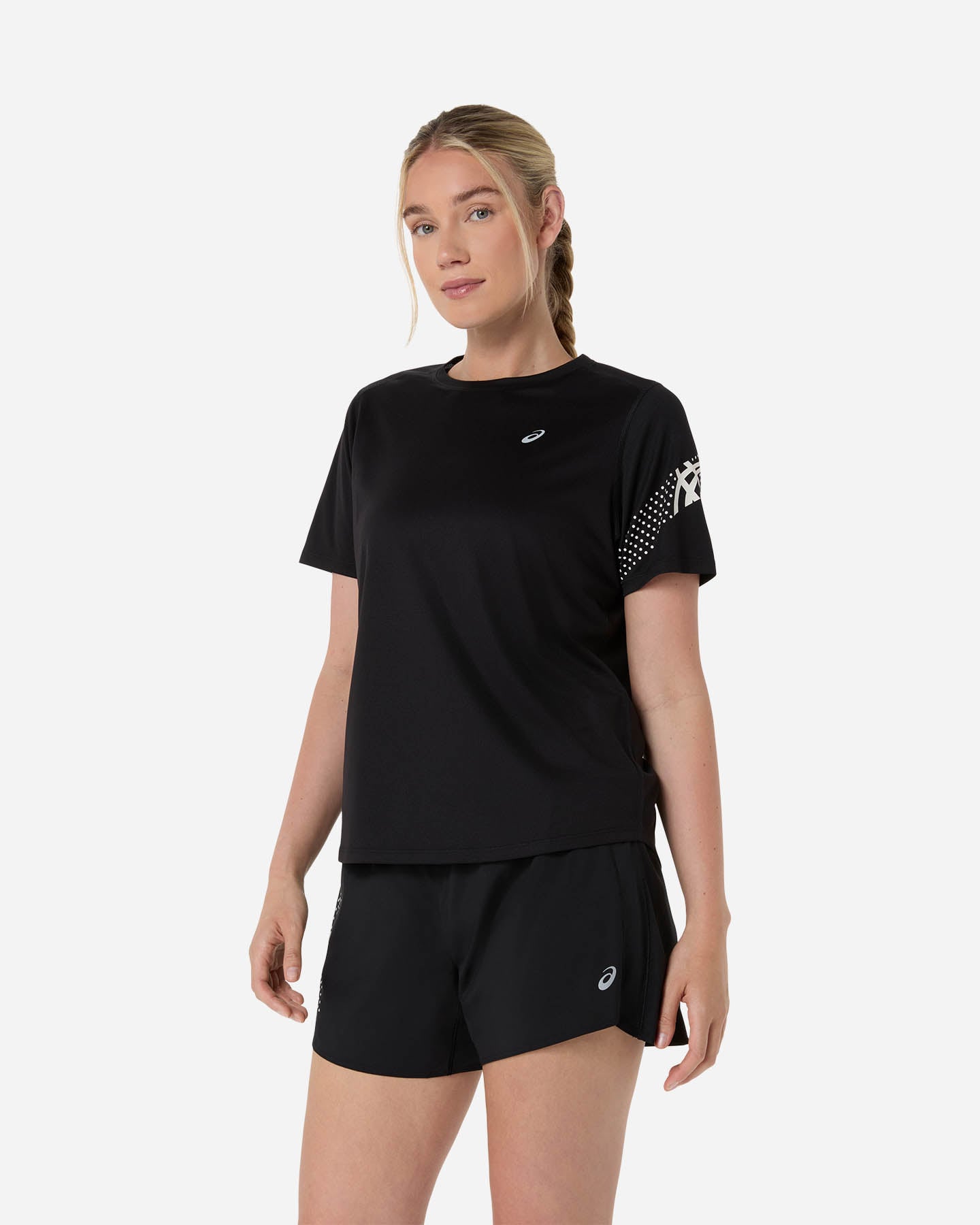 T-shirt running ASICS ICON W - Nero - 2 | Cisalfa Sport
