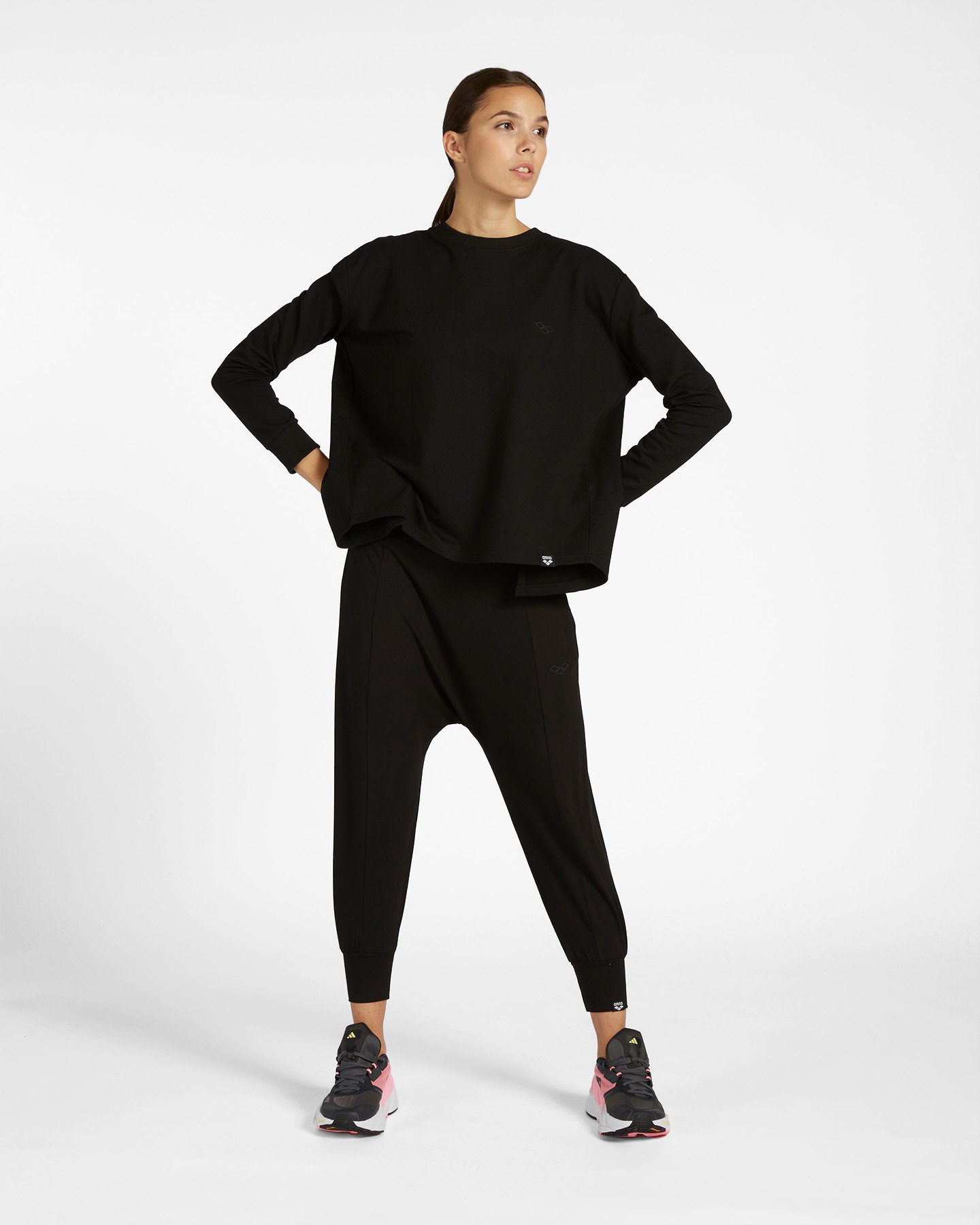 Felpa training ARENA YOGA W - Nero - 1 | Cisalfa Sport