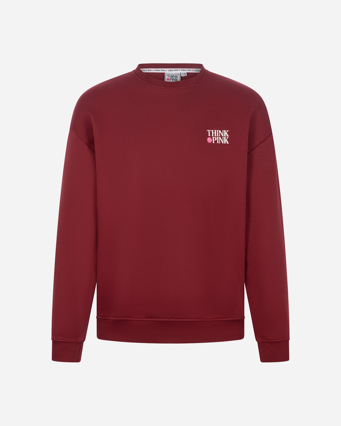 Felpa THINK PINK GOPCORE M - Rosso - 0 | Cisalfa Sport