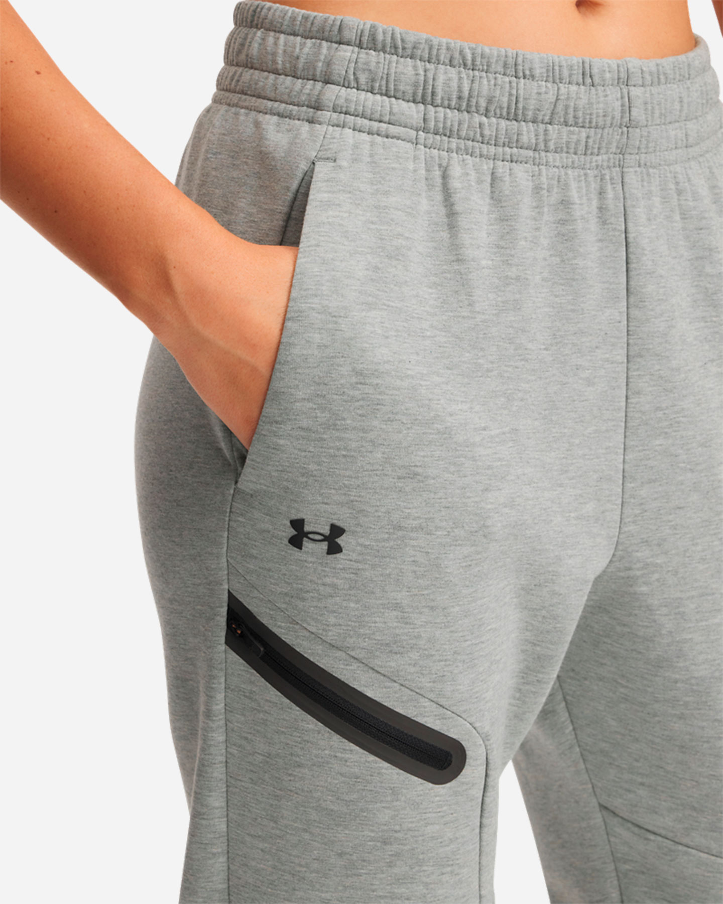 Pantalone UNDER ARMOUR UNSTOPPABLE W - Verde - 3 | Cisalfa Sport