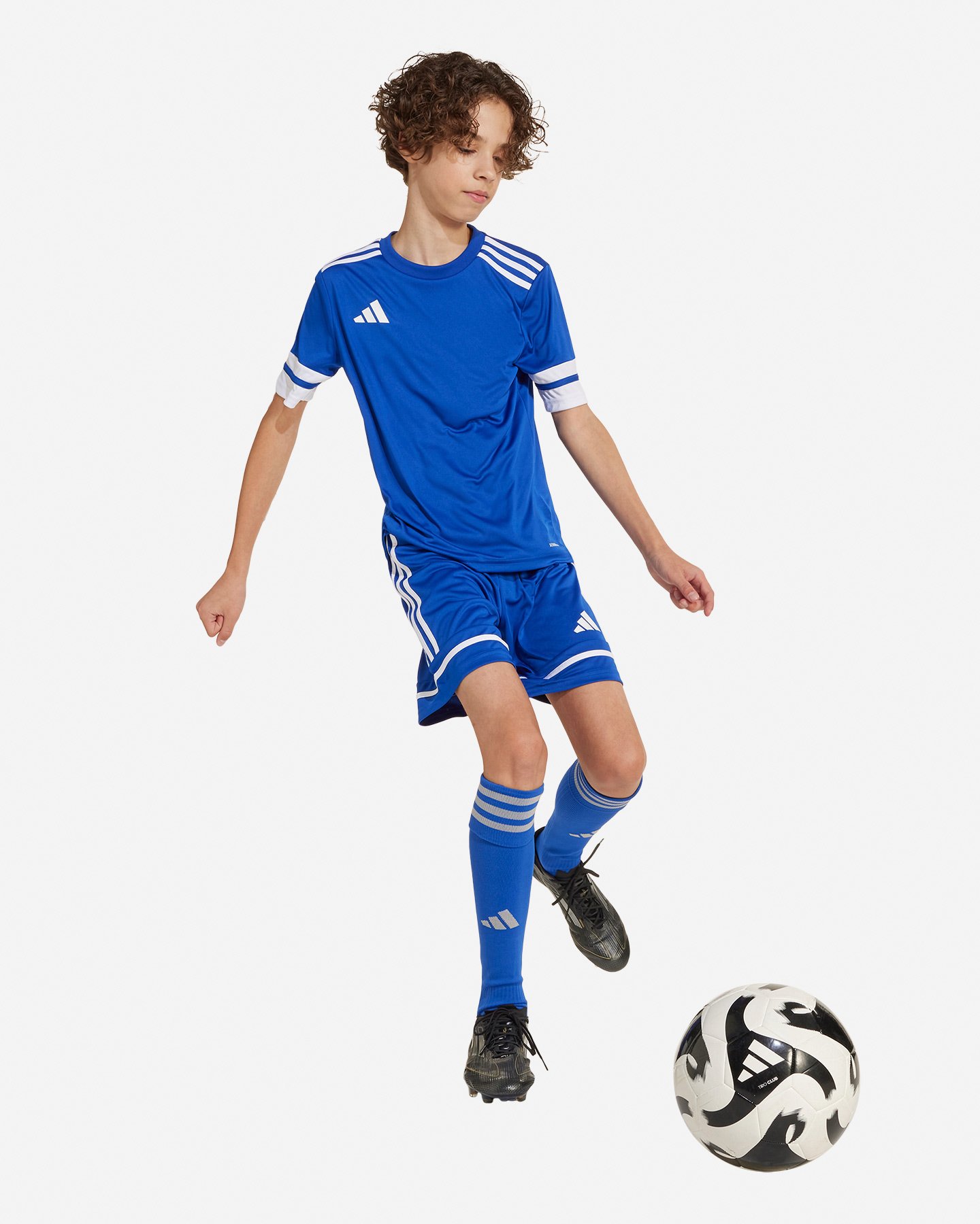 Pantaloncini calcio ADIDAS SQUADRA 25 JR - Blu royal - 3 | Cisalfa Sport