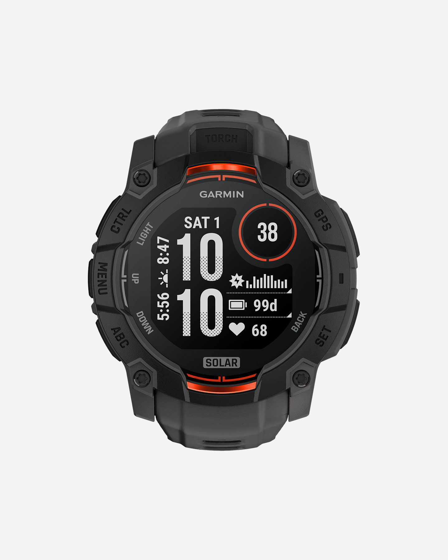 Orologio multifunzione GARMIN INSTINCT 3 50MM SOLAR  - Nero - 0 | Cisalfa Sport
