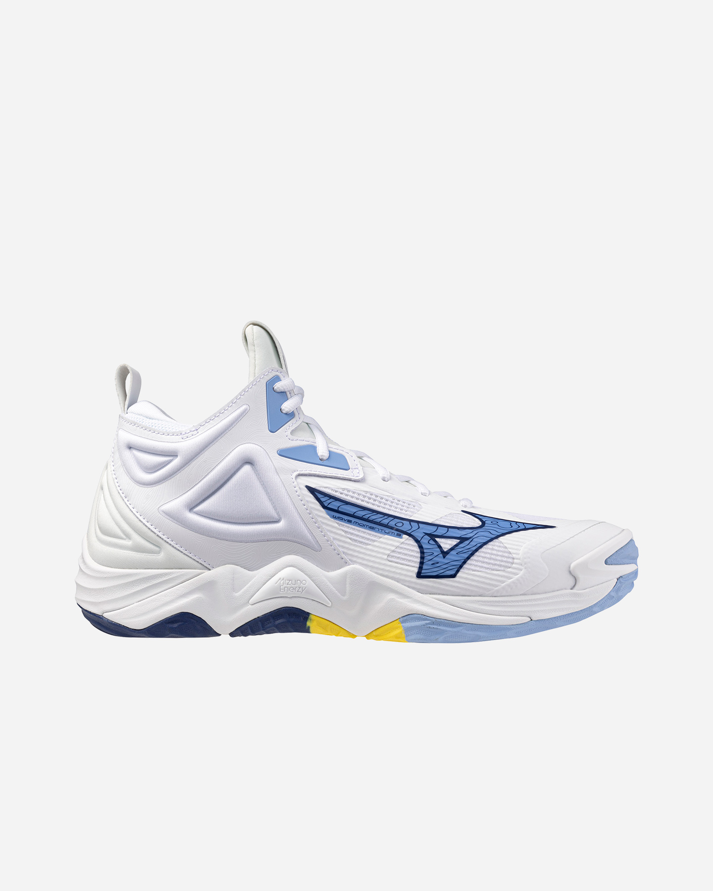 Scarpe volley MIZUNO WAVE MOMENTUM 3 MID M - Bianco - 0 | Cisalfa Sport