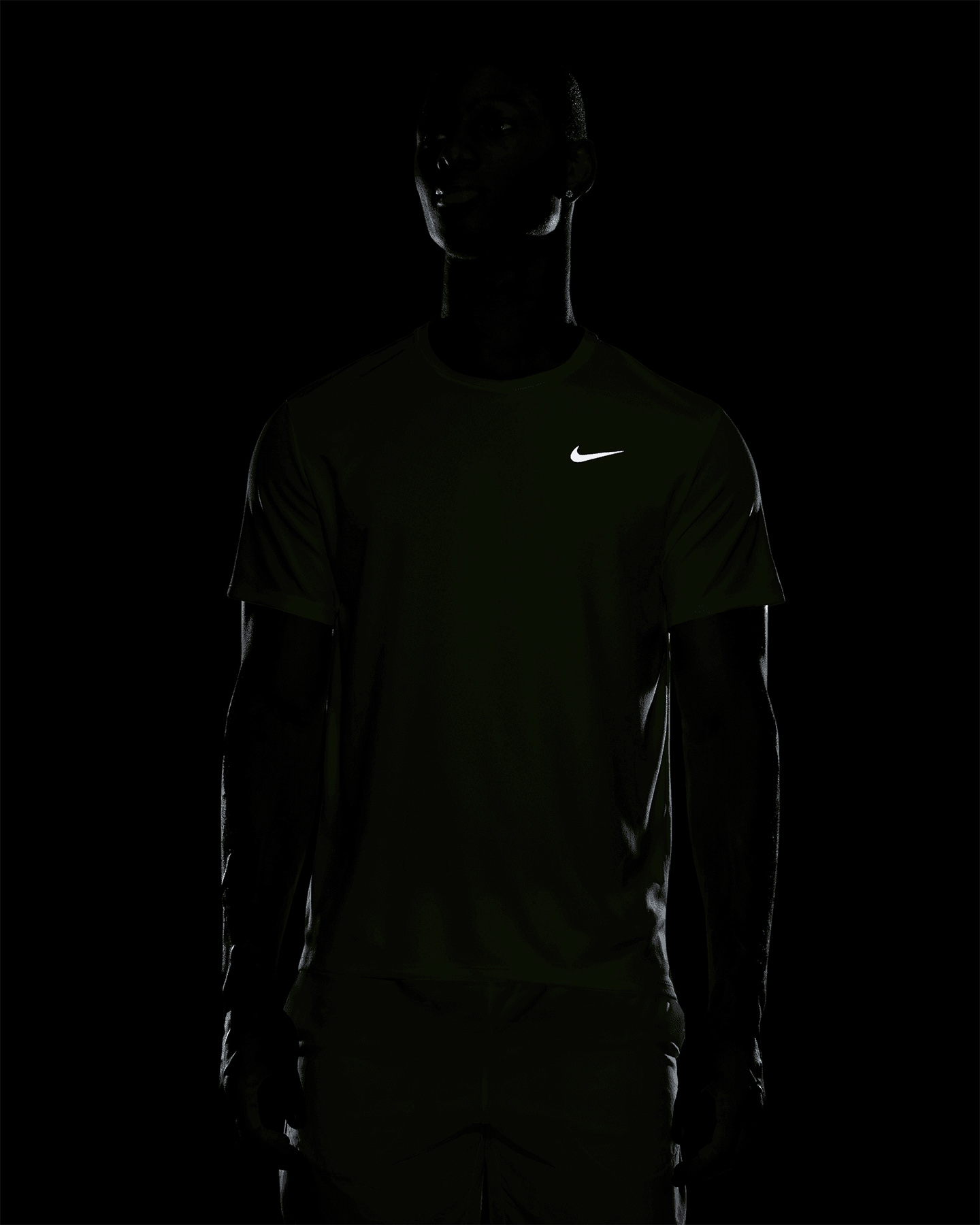 T-shirt running NIKE MILER M - Giallo - 3 | Cisalfa Sport