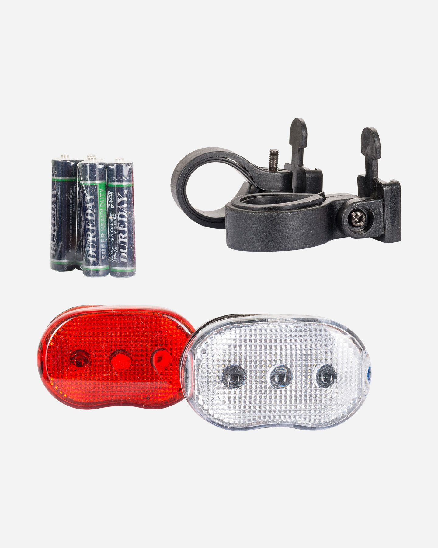 Fanale bici CARNIELLI ANTERIORE + POSTERIORE  - Color mix - 1 | Cisalfa Sport