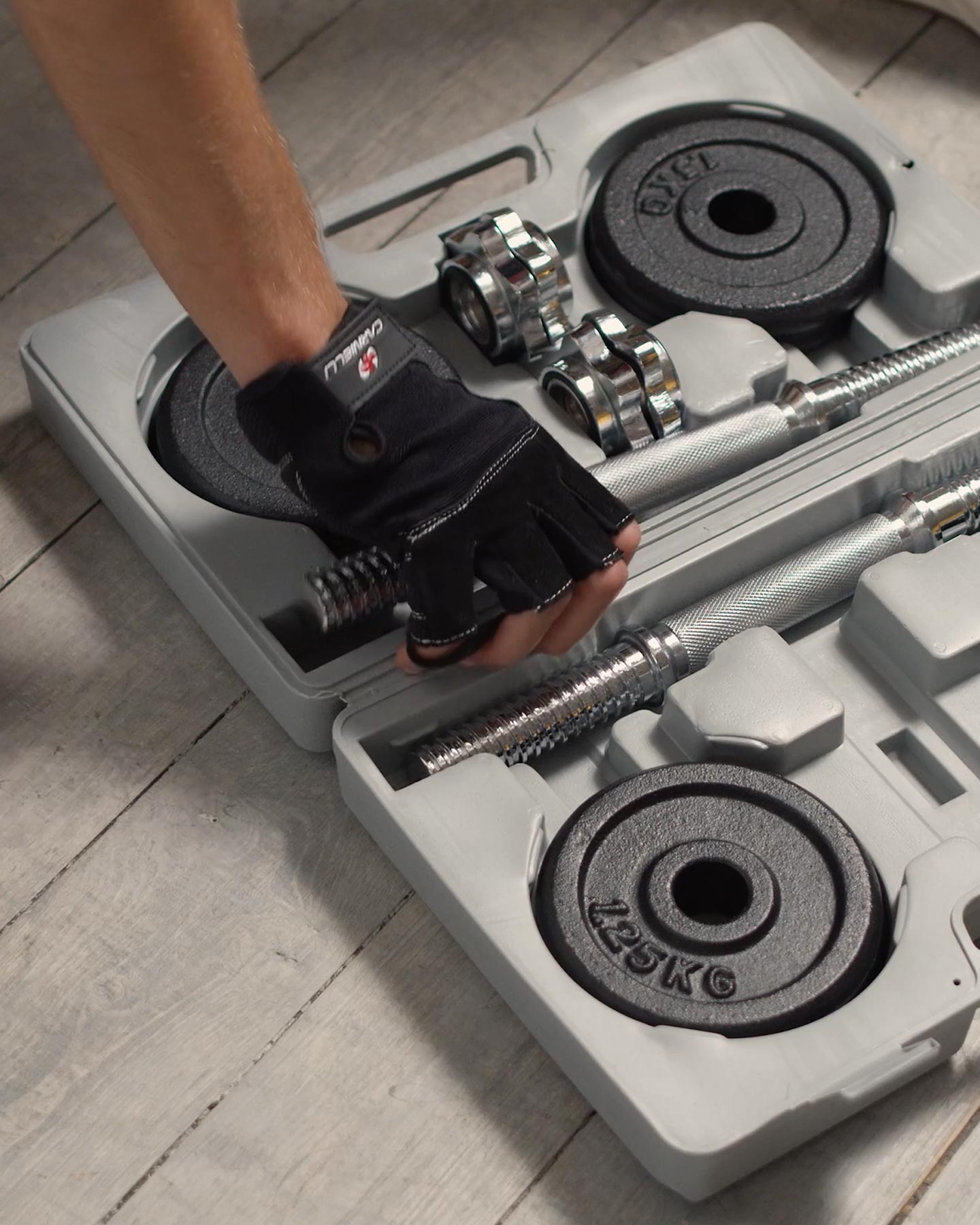 Disco ghisa CARNIELLI 15KG SET - Color mix - 2 | Cisalfa Sport