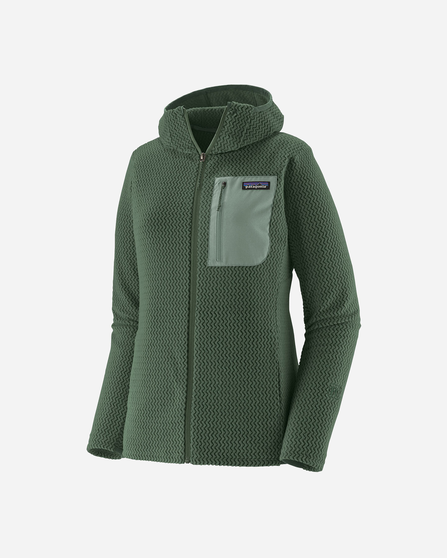 Pile PATAGONIA R1 AIR W - Verde - 4 | Cisalfa Sport