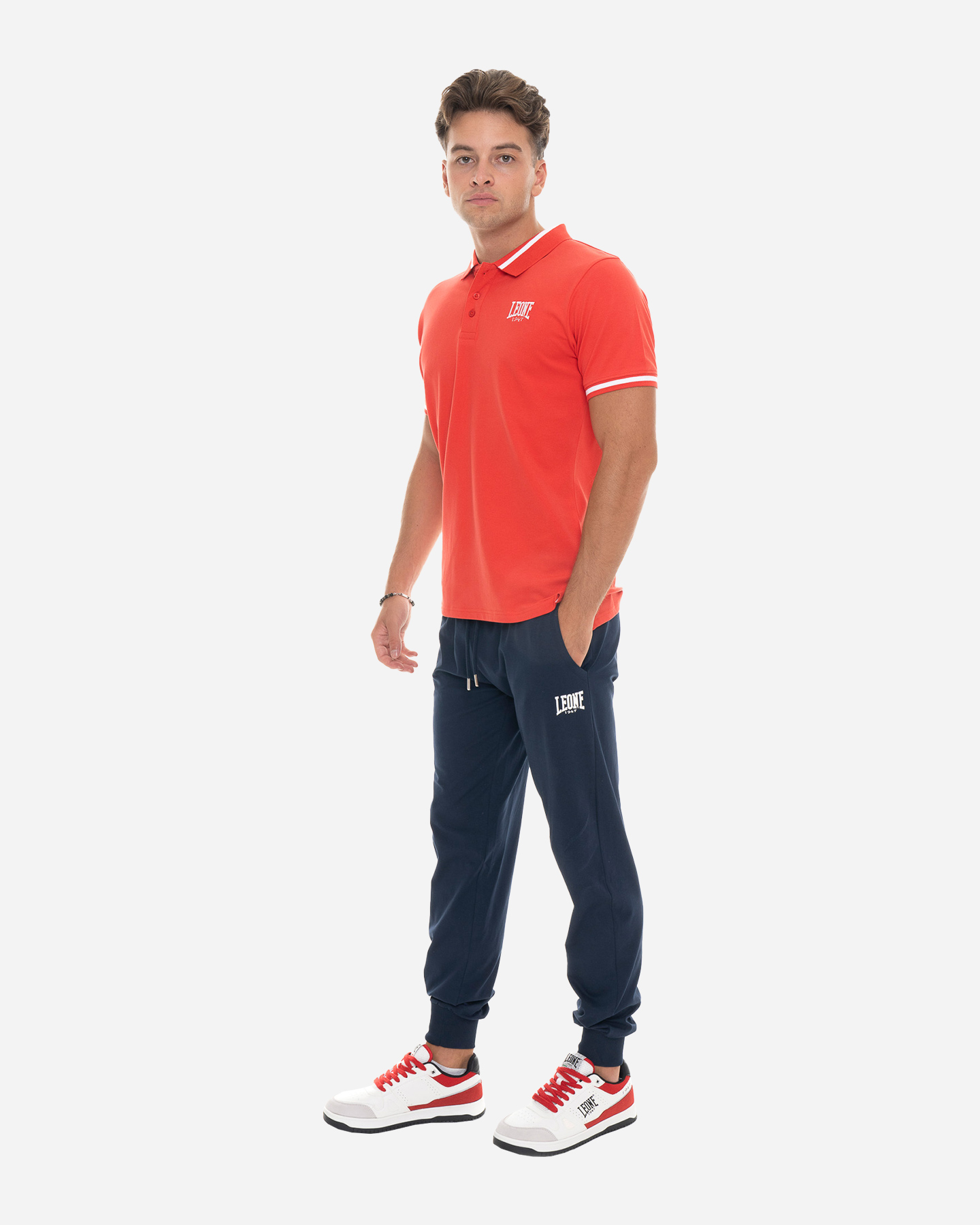 Pantalone LEONE BASIC M - Blu Navy - 2 | Cisalfa Sport